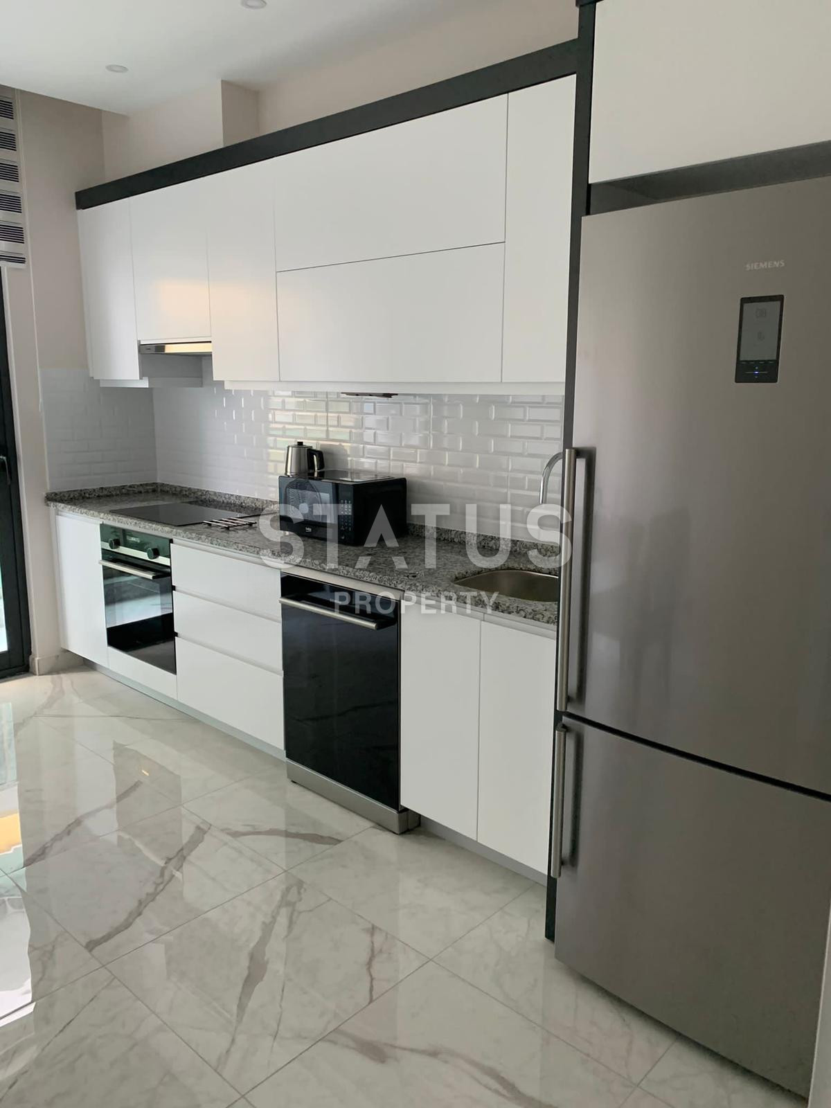 Трёхкомнатная квартира в центре Аланьи в ЖК премиального застройщика. 125м2 фото 15