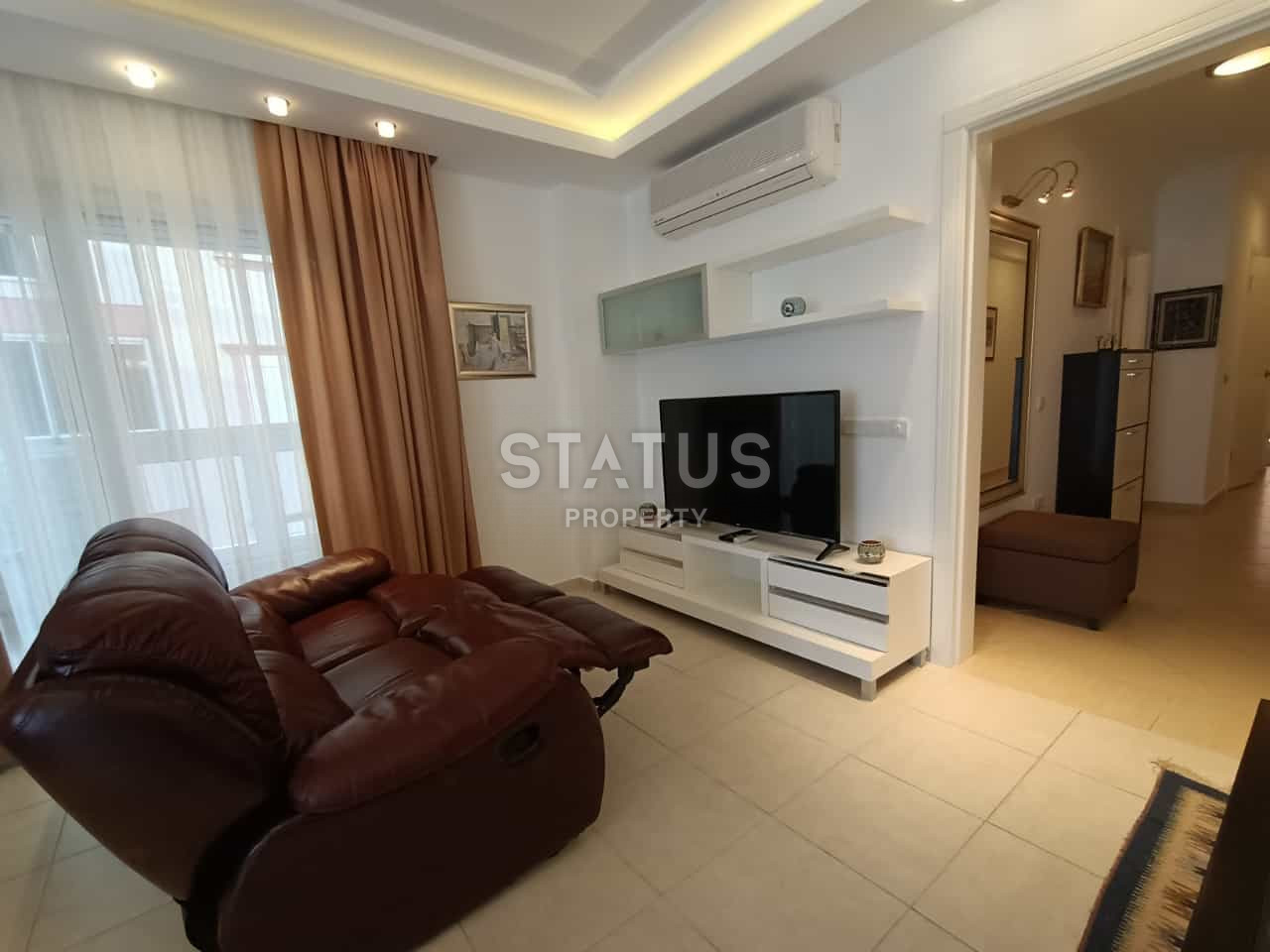 Трёхкомнатная меблированная квартира в Оба. 110м2 фото 4