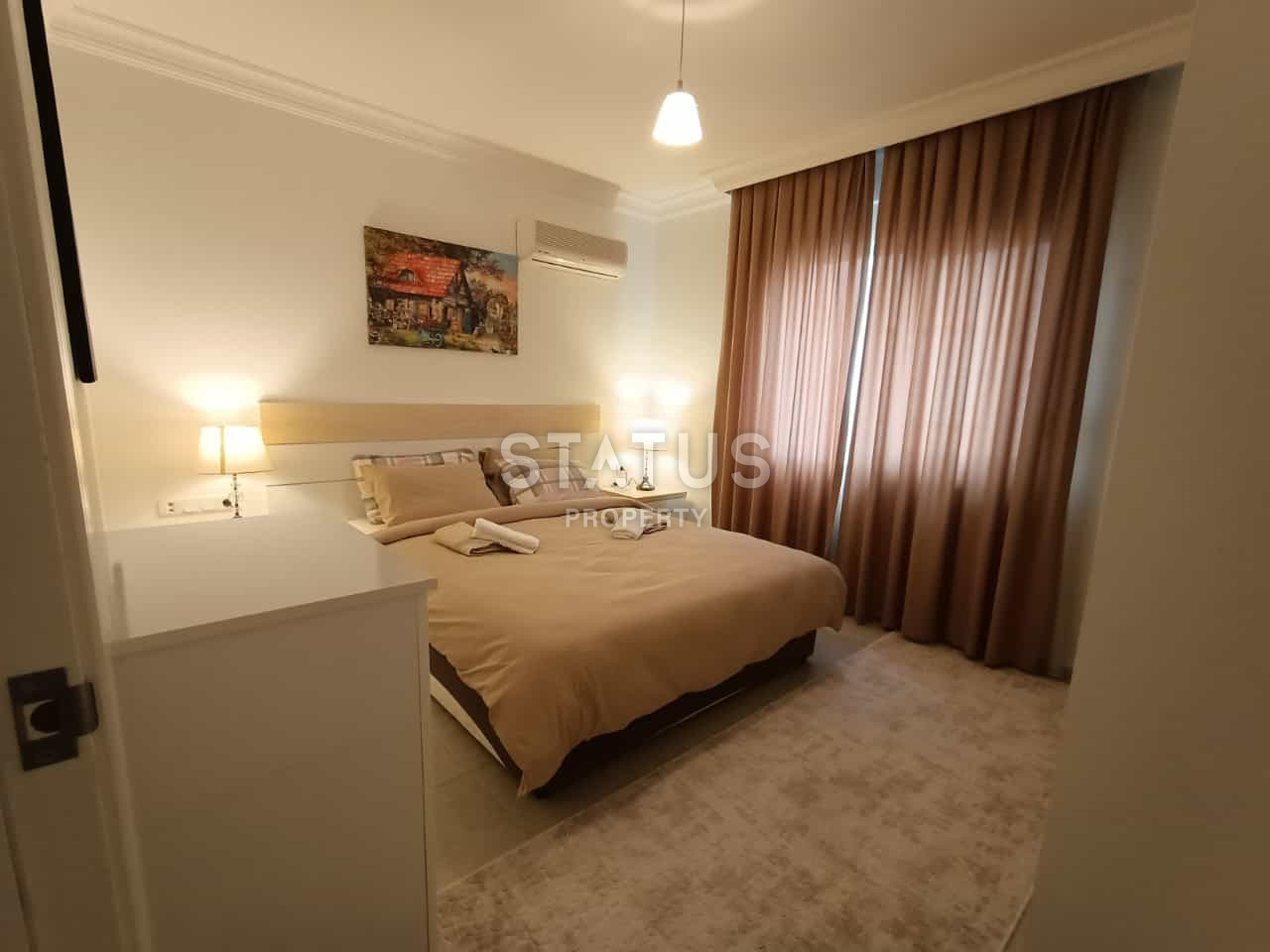 Трёхкомнатная меблированная квартира в Оба. 110м2 фото 9