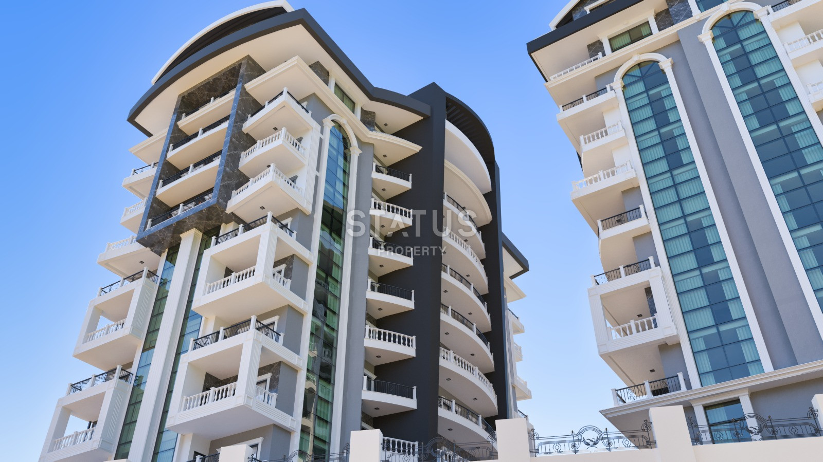 Уникальный проект с хорошей локацией в центре Аланьи пляж Клеопатра. 78м2 – 191м2 фото 3