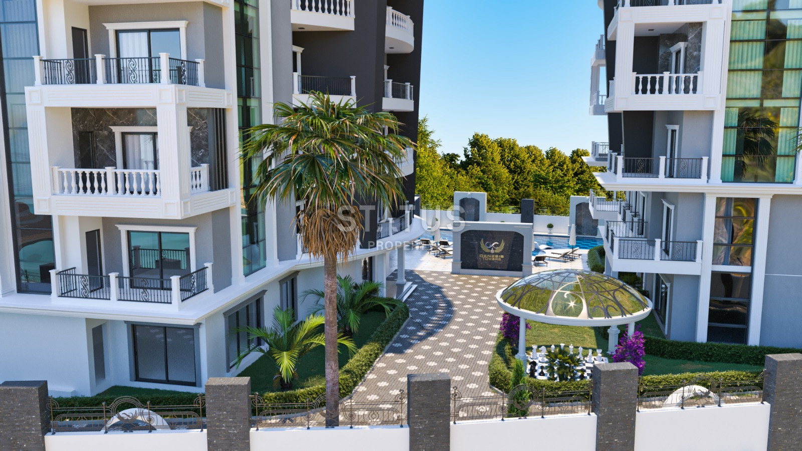 Уникальный проект с хорошей локацией в центре Аланьи пляж Клеопатра. 78м2 – 191м2 фото 5