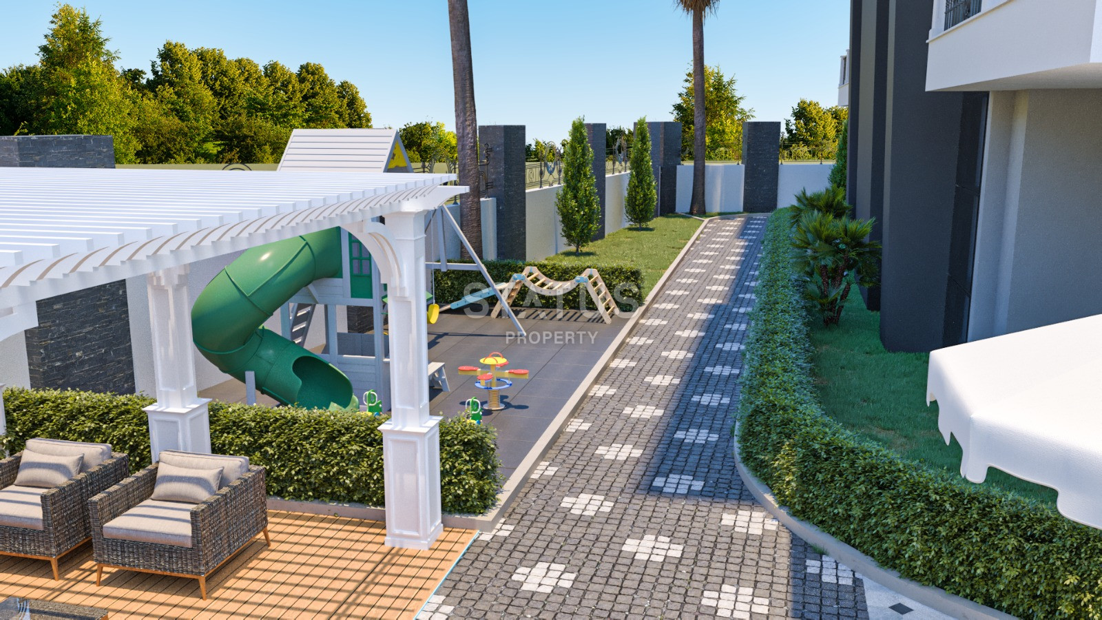 Уникальный проект с хорошей локацией в центре Аланьи пляж Клеопатра. 78м2 – 191м2 фото 9