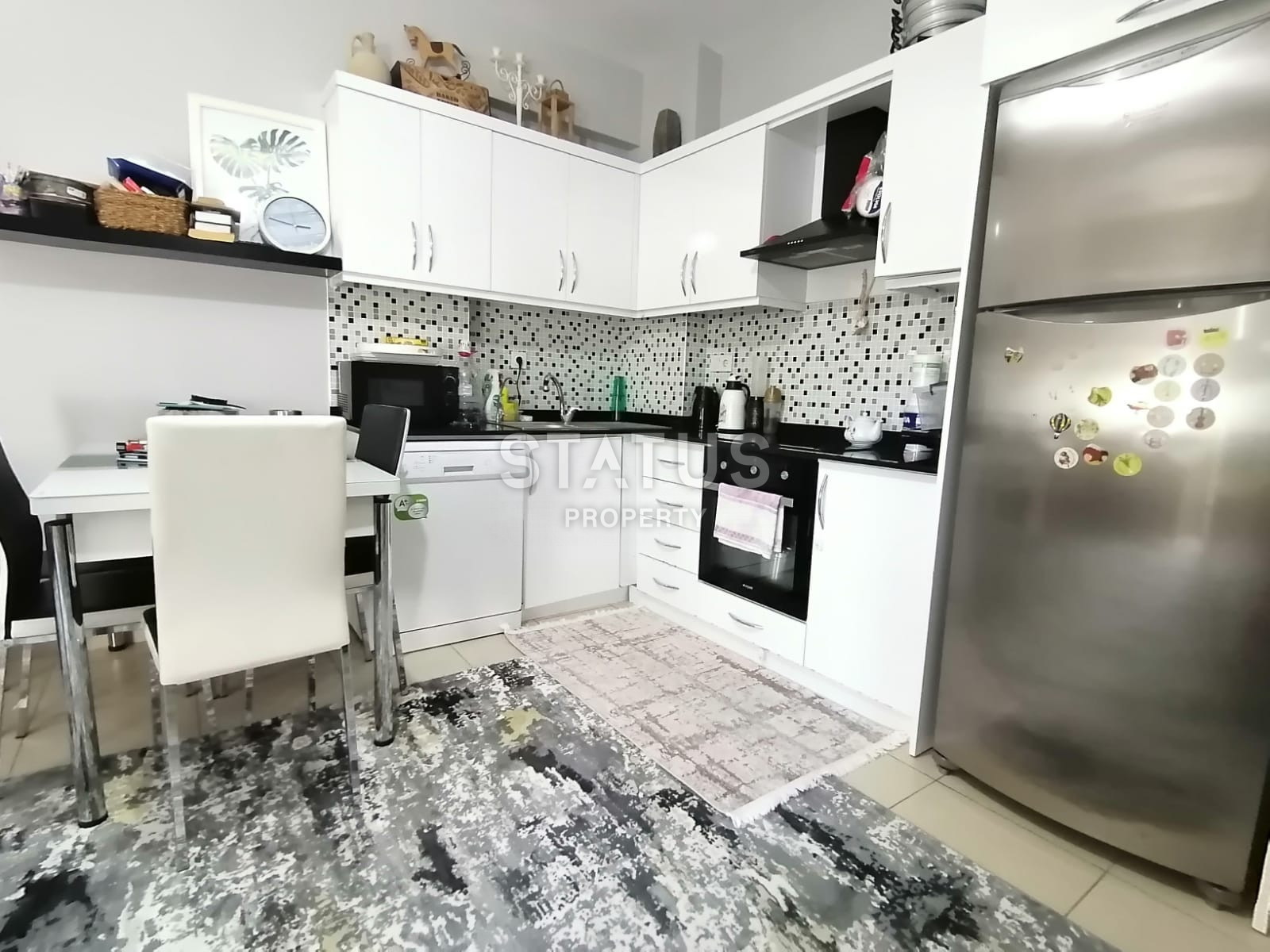 Трёхкомнатная квартира с хорошей локацией в Махмутларе. 115м2 фото 2