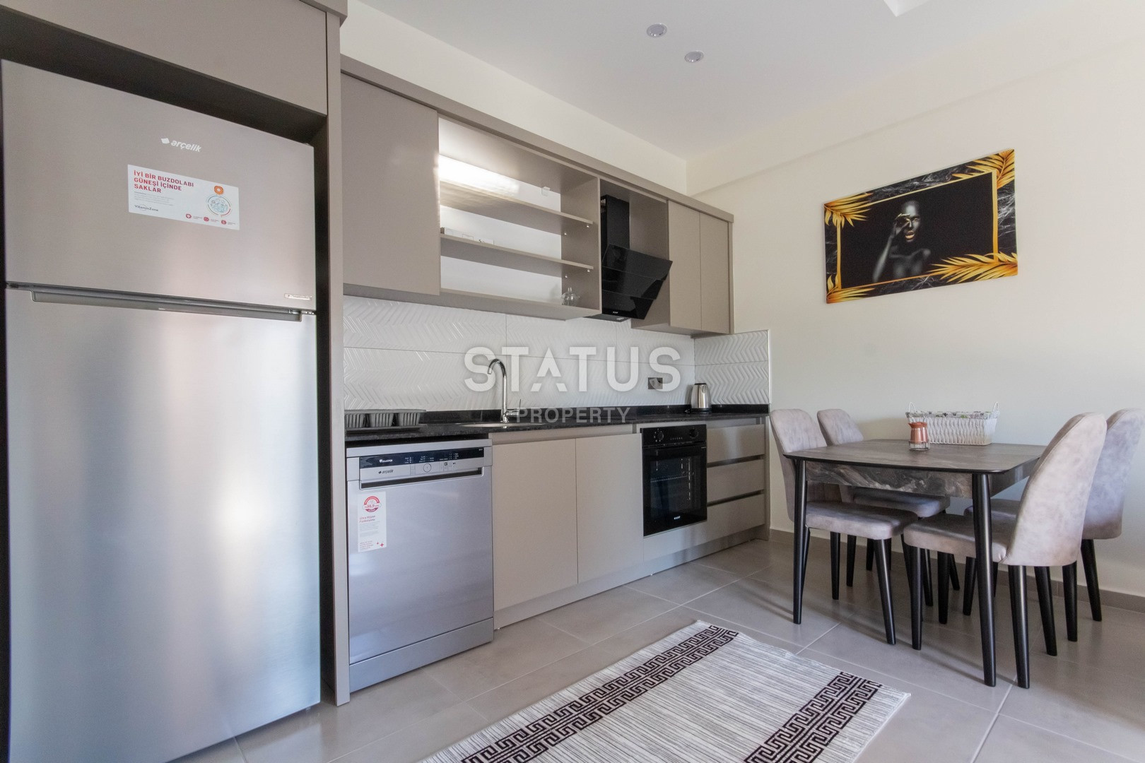 Выгодное предложение 1+1 под ключ в Махмутларе. 55м2 фото 9