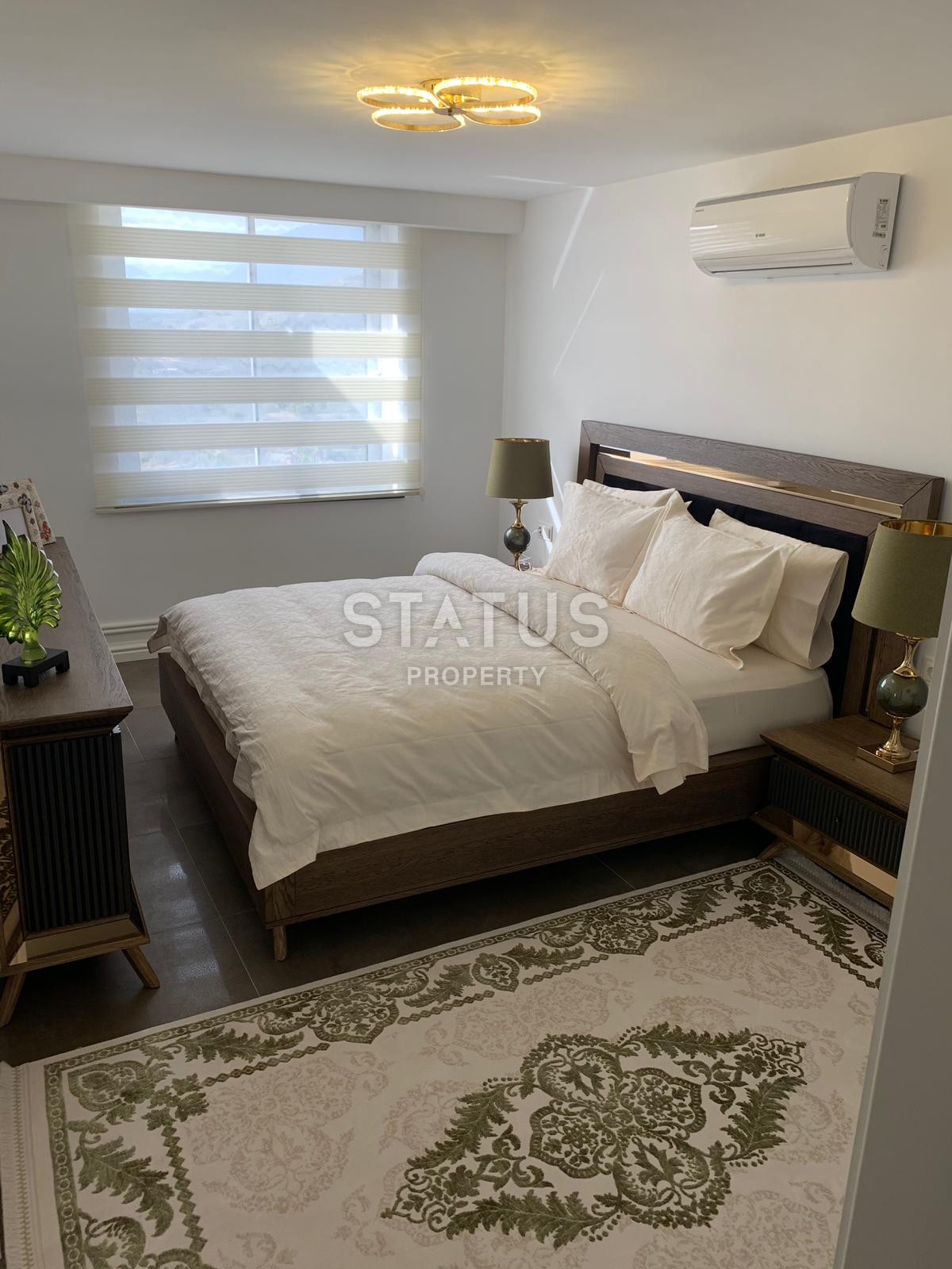 Шикарная вилла с потрясающими видами на могучие горы в Каргыджаке. 450 кв.м. фото 15