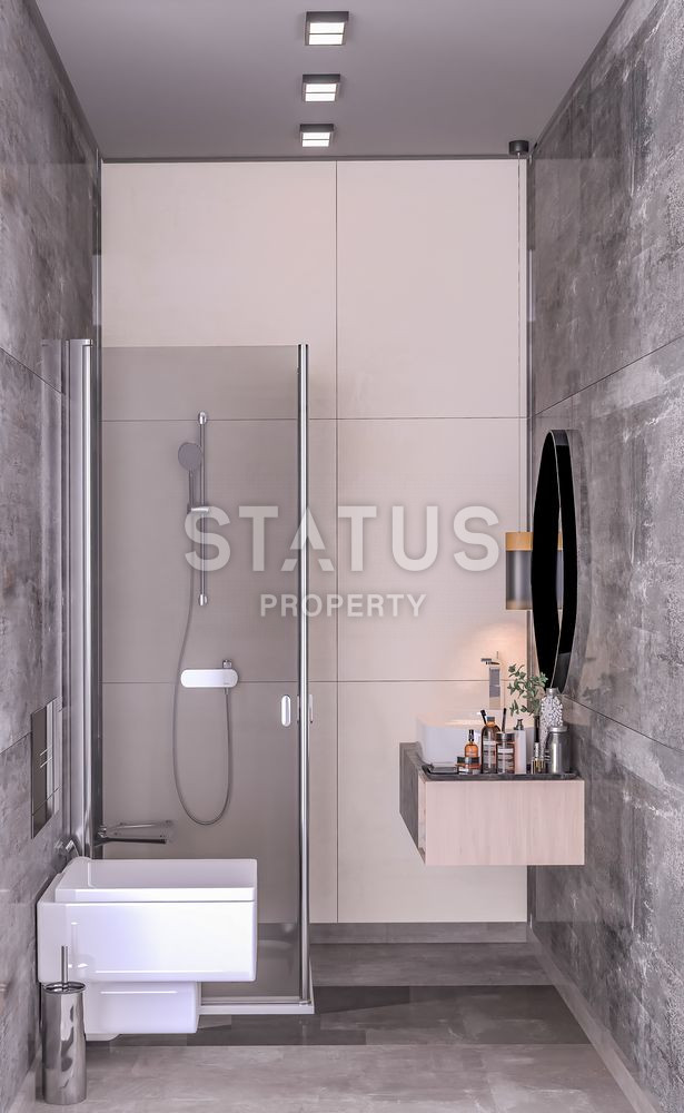 Двухэтажная шикарная вилла на этапе строительства 3+1 в Авсалларе, 385 м2 фото 13