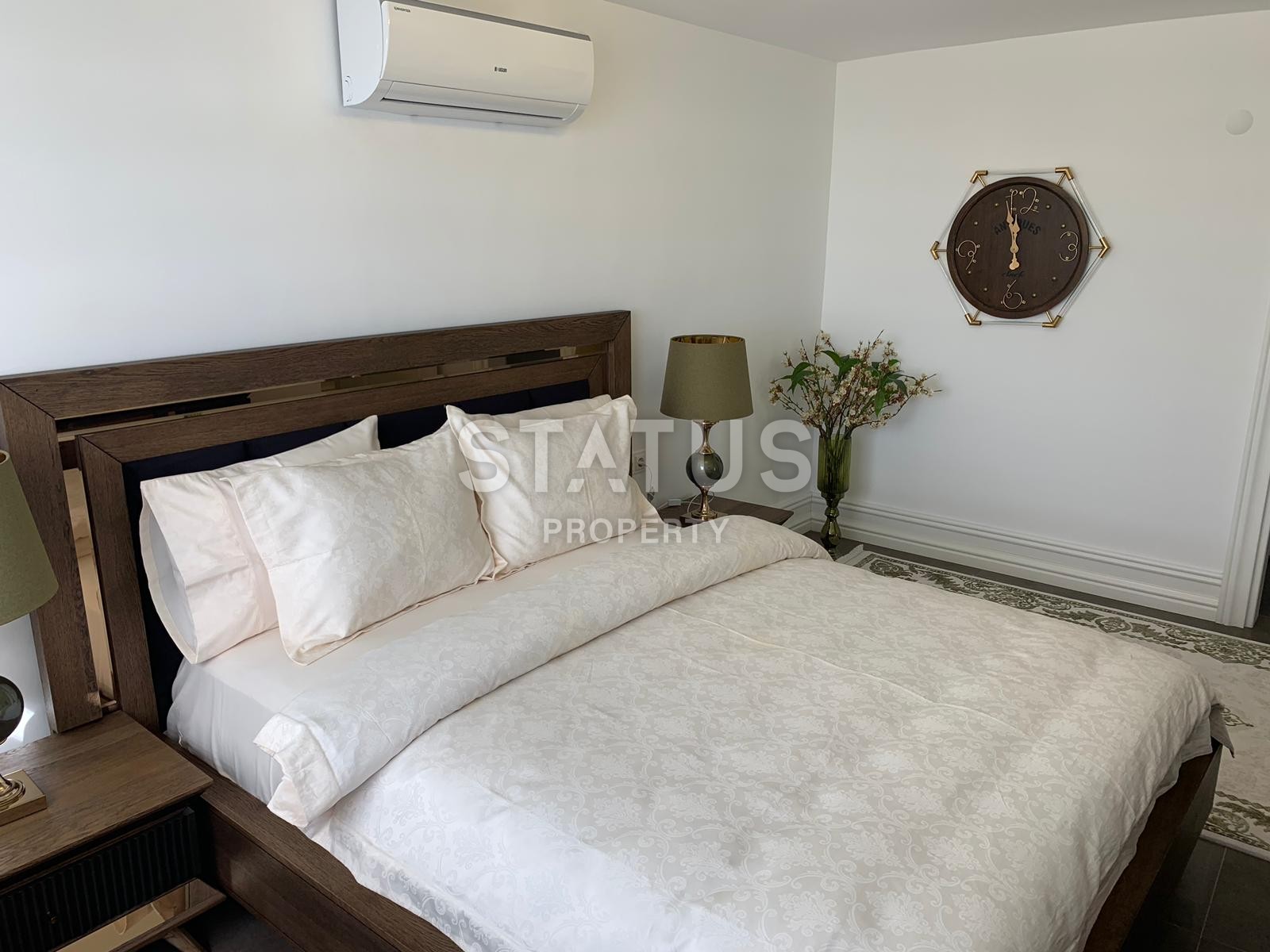 Шикарная вилла с потрясающими видами на могучие горы в Каргыджаке. 450 кв.м. фото 18