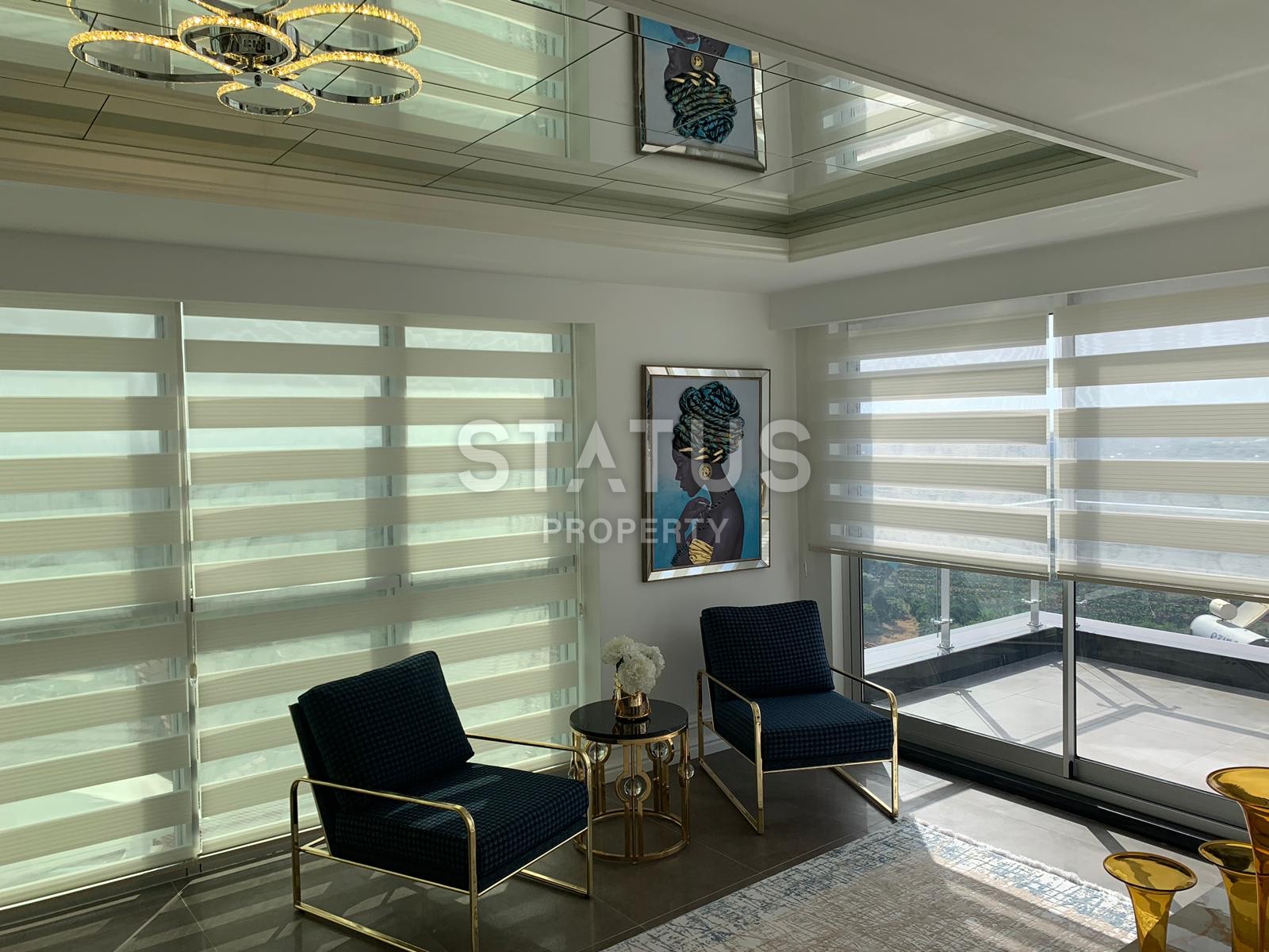 Шикарная вилла с потрясающими видами на могучие горы в Каргыджаке. 450 кв.м. фото 21