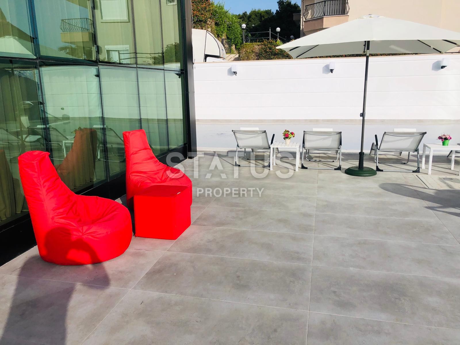 Шикарная вилла с потрясающими видами на могучие горы в Каргыджаке. 450 кв.м. фото 26