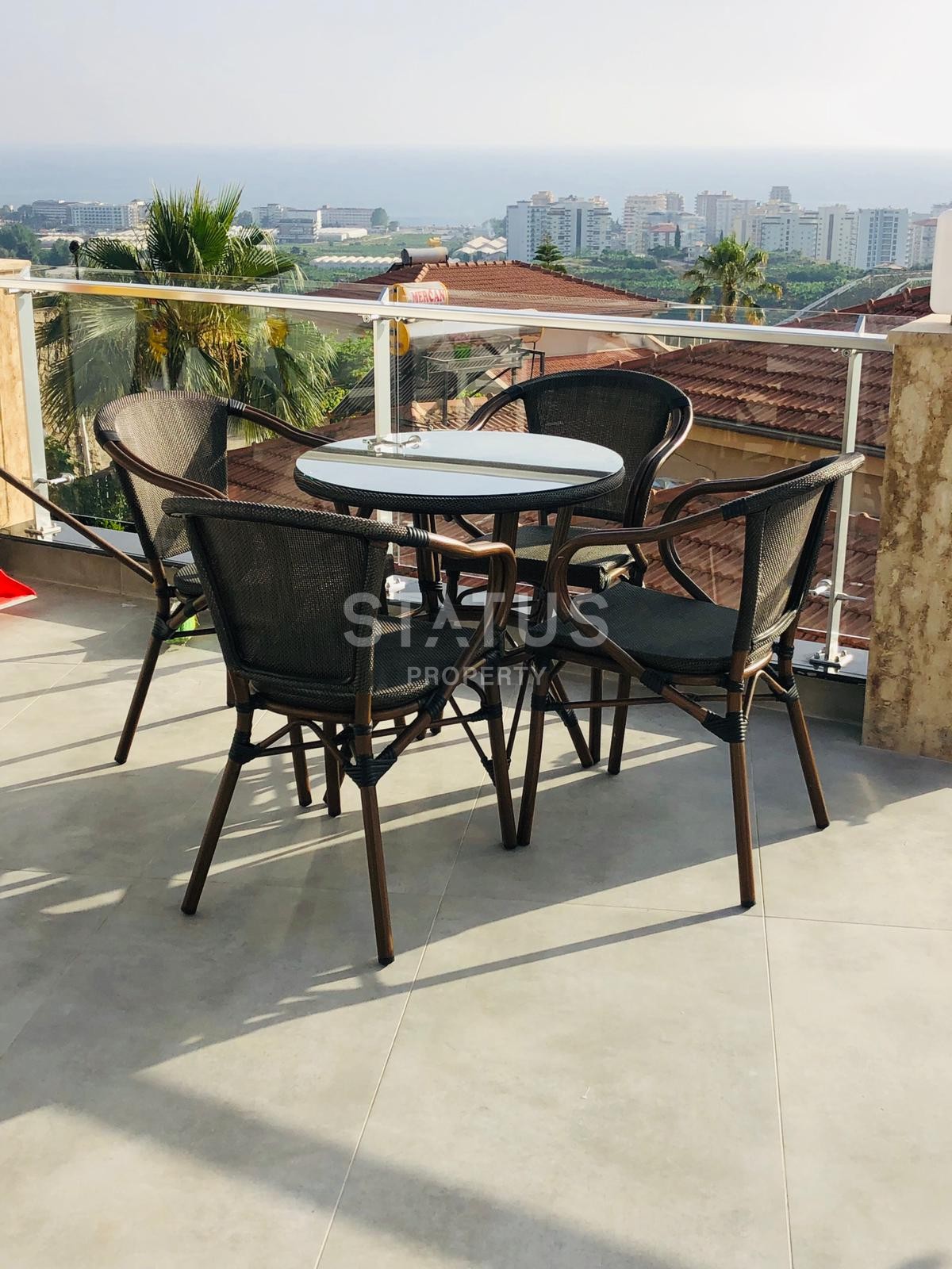 Шикарная вилла с потрясающими видами на могучие горы в Каргыджаке. 450 кв.м. фото 28