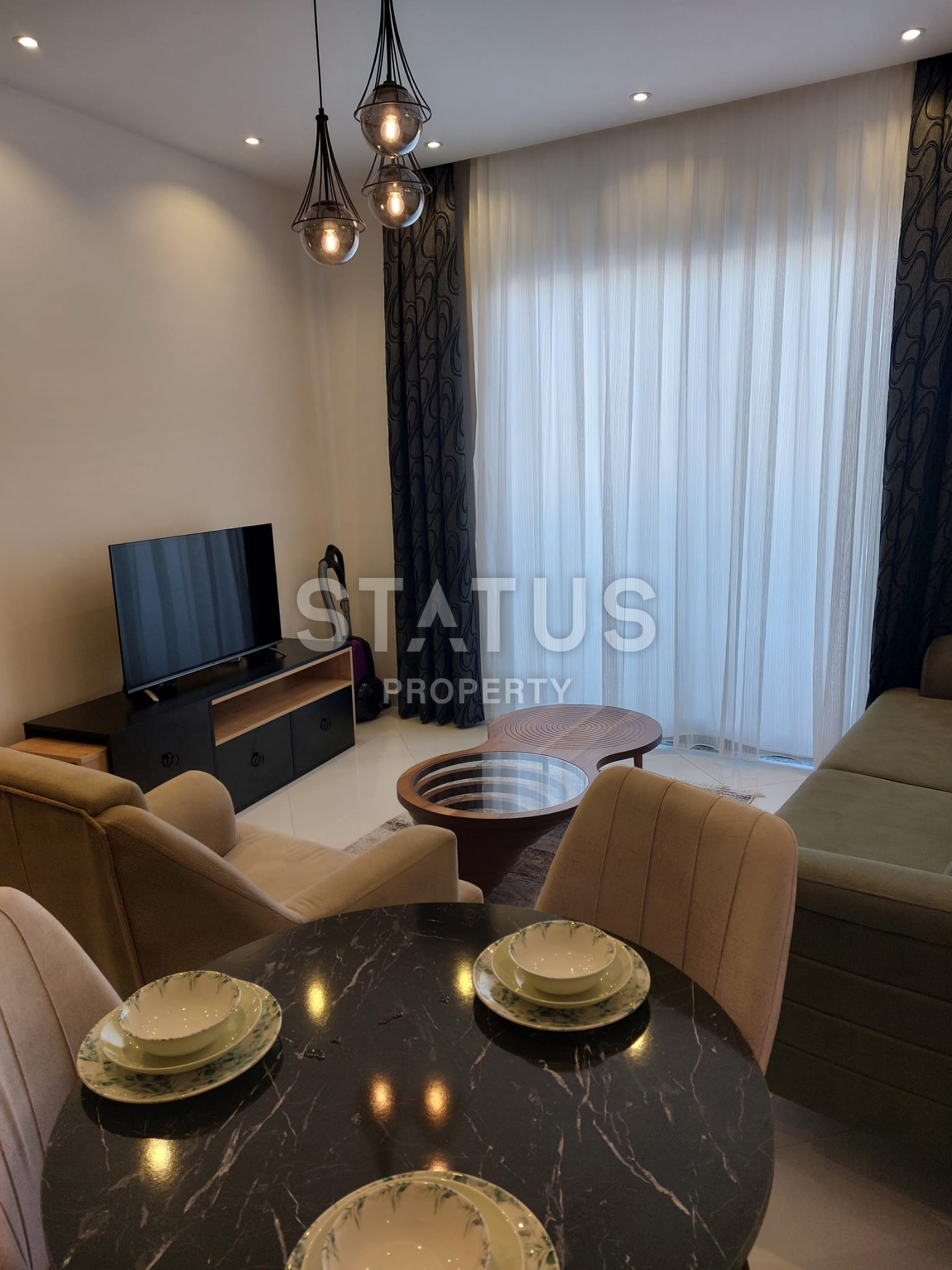 Апартаменты 1+1 в жилом комплексе отельного типа в Махмутларе, 55 м2. фото 9