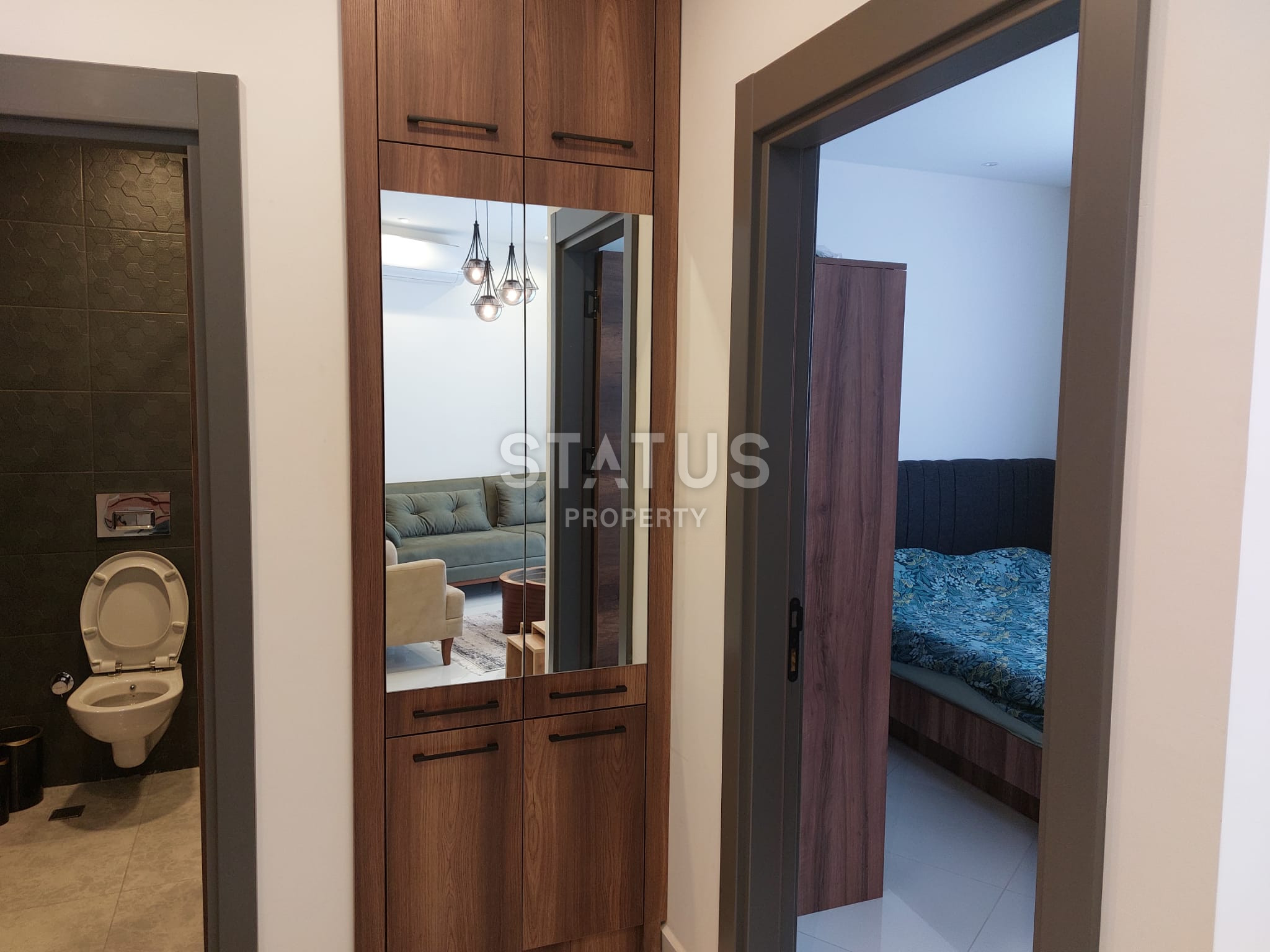 Апартаменты 1+1 в жилом комплексе отельного типа в Махмутларе, 55 м2. фото 11