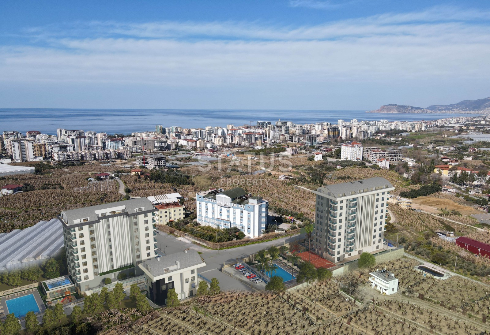 A new shared construction project of a premium developer in Mahmutlar. 48m2 - 145m2 фото 8