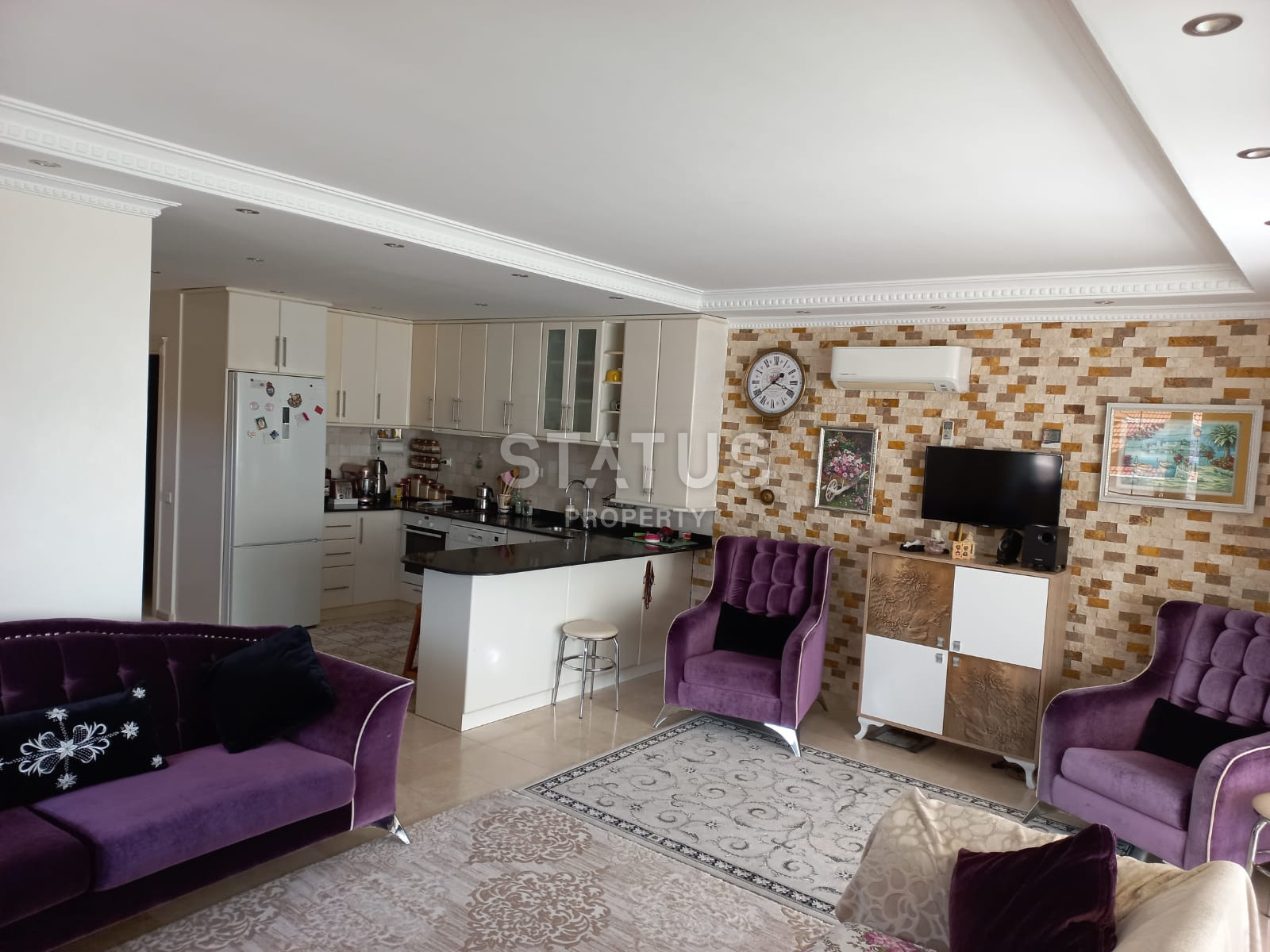 Апартаменты 3+1 в таунхаусе в районе Бекташ. 200м2 фото 22