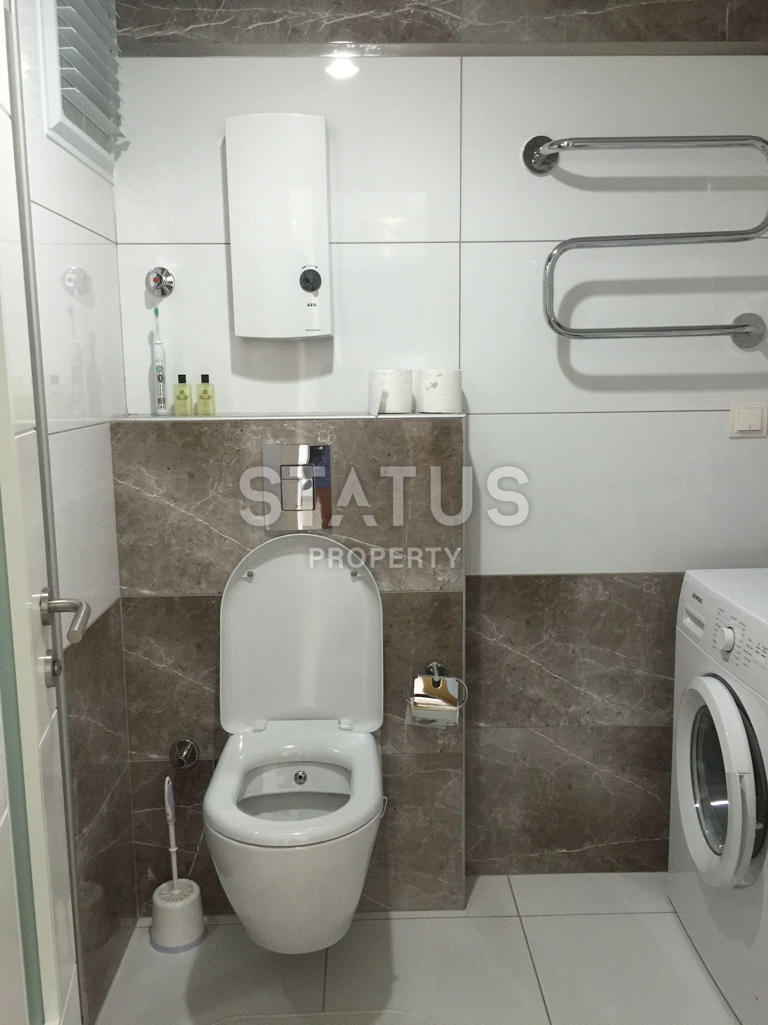 Furnished apartment 1+1 in a residential complex with full infrastructure in Cikcilli. 60m2 фото 8