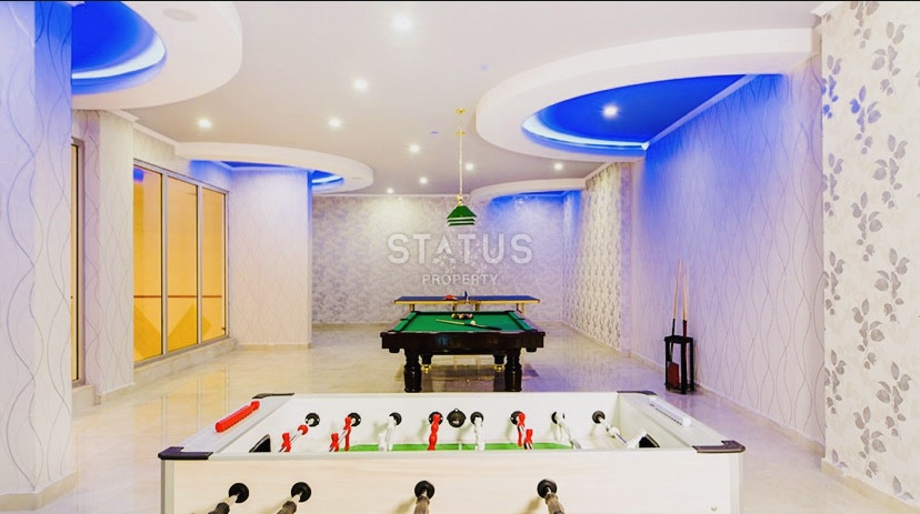 Трёхкомнатная меблированная квартира в ЖК с отельной инфраструктурой в Джикджилли. 110м2 фото 18