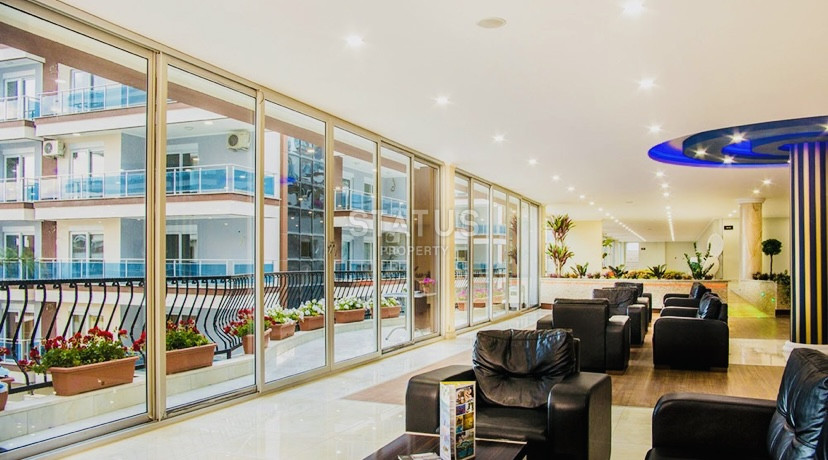 Трёхкомнатная меблированная квартира в ЖК с отельной инфраструктурой в Джикджилли. 110м2 фото 32