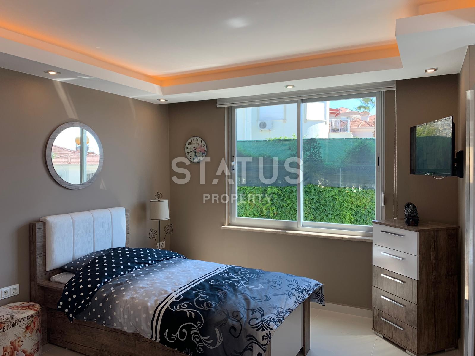 Шикарная вилла с потрясающими видами на могучие горы в Каргыджаке. 450 кв.м. фото 52