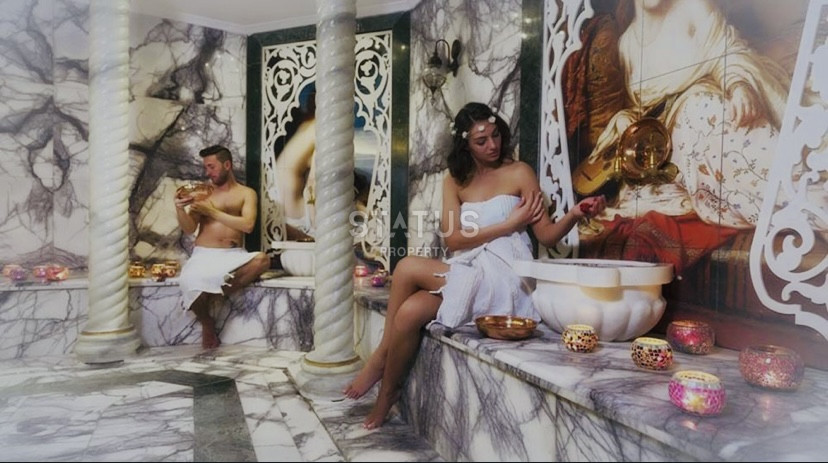 Трёхкомнатная меблированная квартира в ЖК с отельной инфраструктурой в Джикджилли. 110м2 фото 36