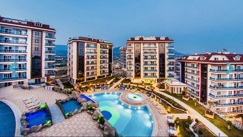 Трёхкомнатная меблированная квартира в ЖК с отельной инфраструктурой в Джикджилли. 110м2 фото 48