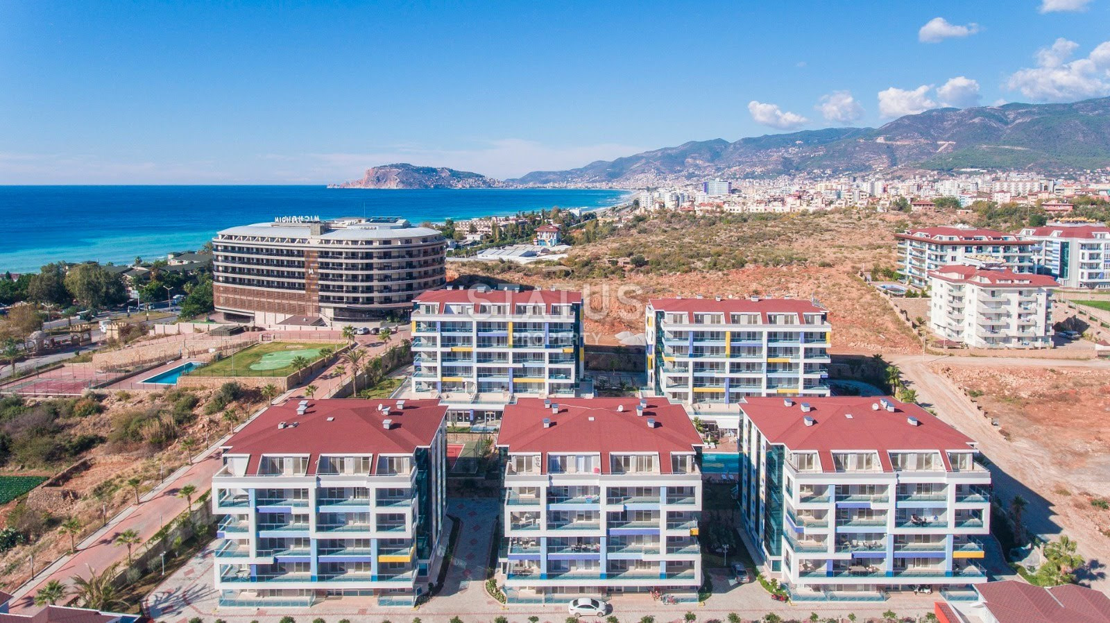 Просторная двухкомнатная квартира в ЖК с полной инфраструктурой в Кестеле. 65м2 фото 44