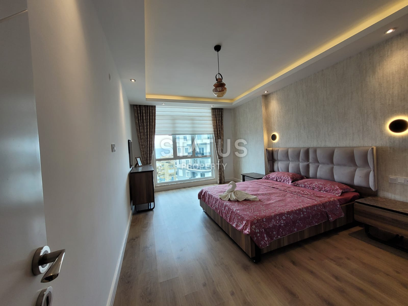 Красивая просторная квартира с прямым видом на море в Махмутларе. 75м2 фото 5