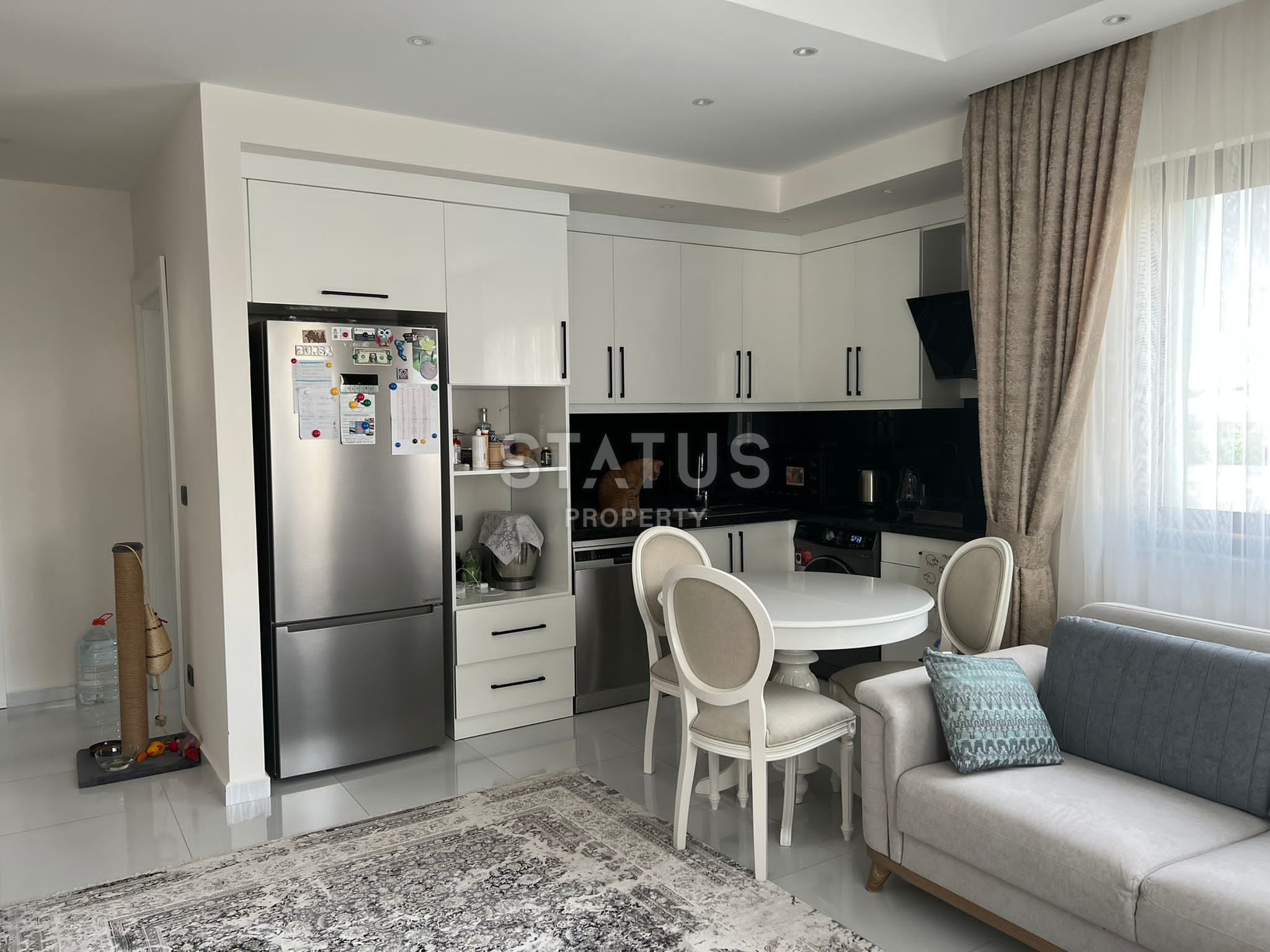 Просторная квартира в ЖК отельного типа в Махмутларе. 64м2 фото 4