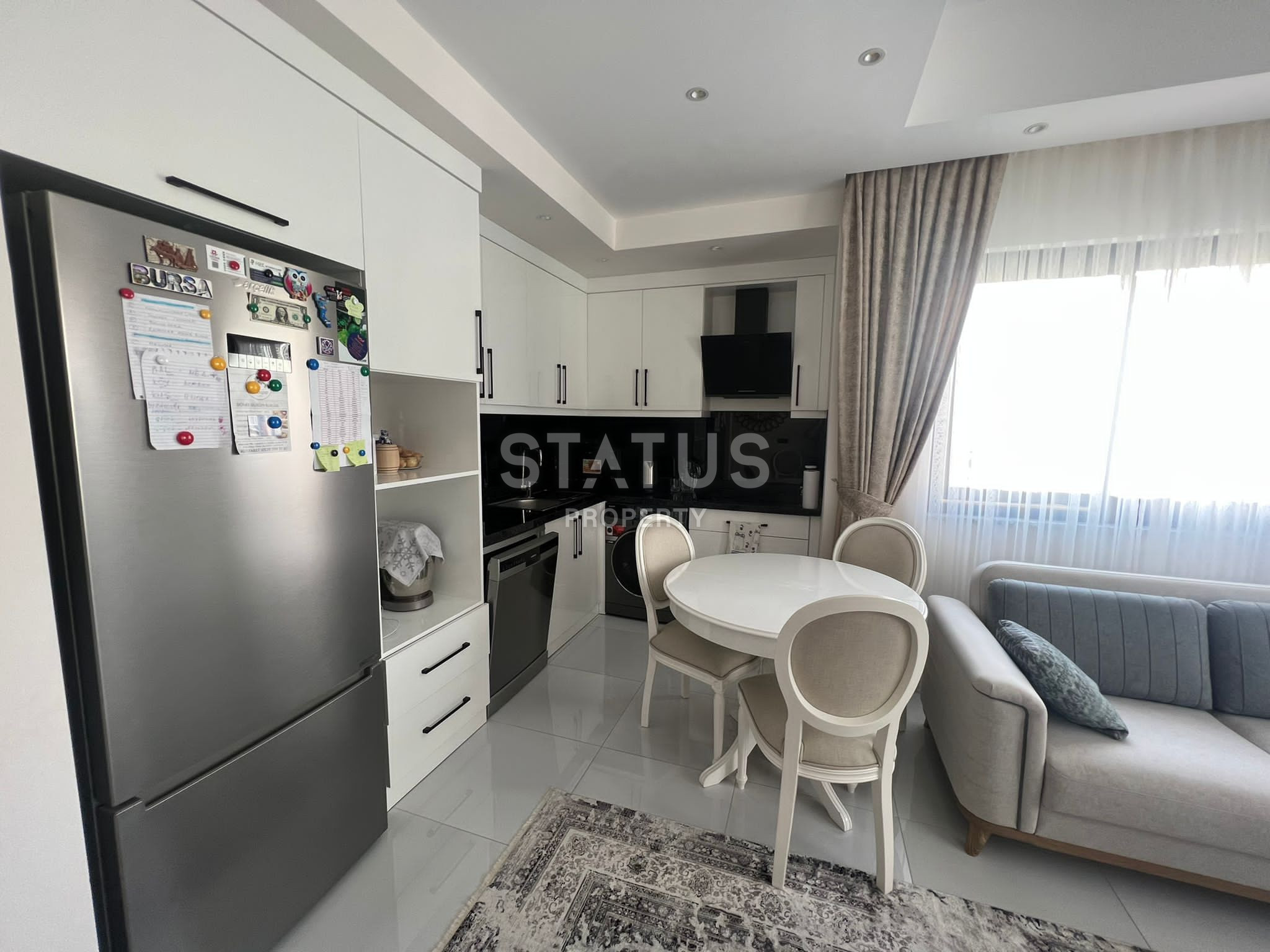 Просторная квартира в ЖК отельного типа в Махмутларе. 64м2 фото 7