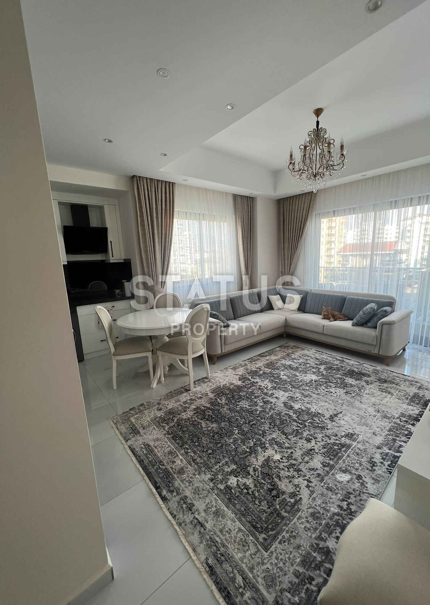 Просторная квартира в ЖК отельного типа в Махмутларе. 64м2 фото 8