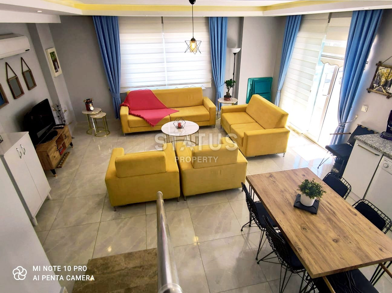 Яркие апартаменты с садом в первой береговой линии в Кестеле. 110м2 фото 3