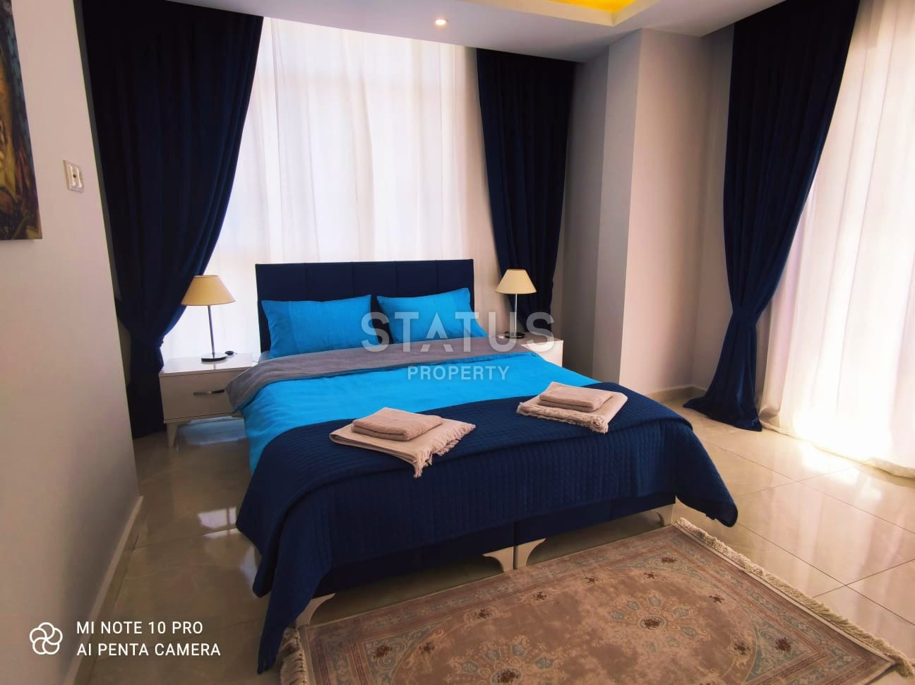 Яркие апартаменты с садом в первой береговой линии в Кестеле. 110м2 фото 7