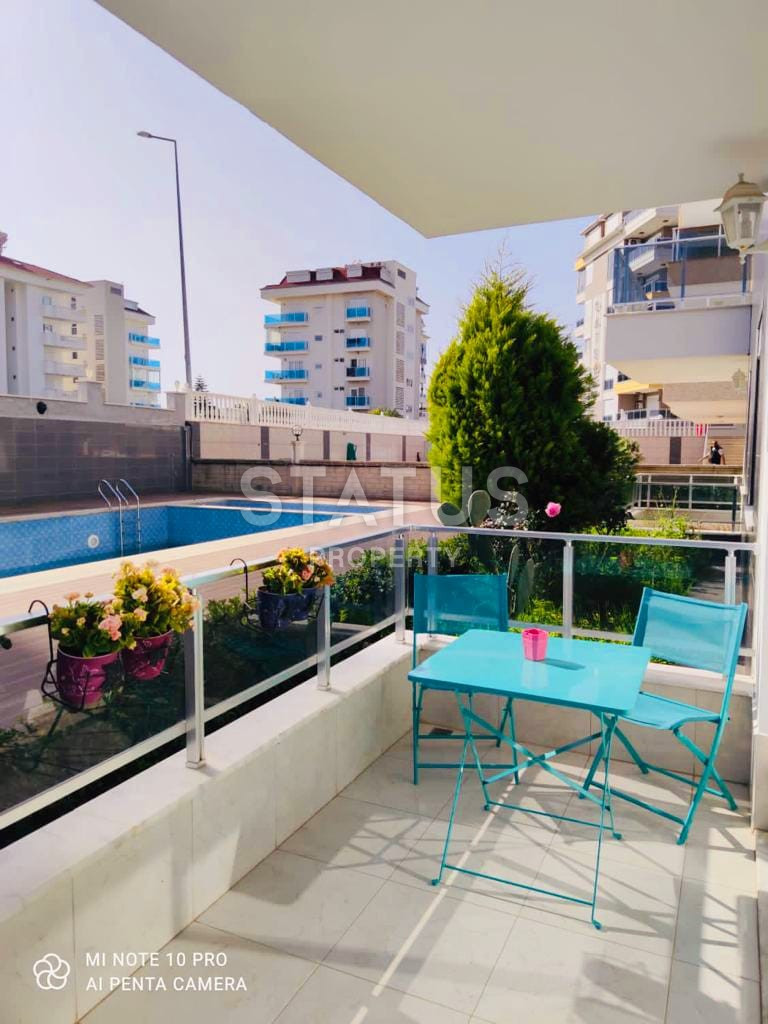 Яркие апартаменты с садом в первой береговой линии в Кестеле. 110м2 фото 8