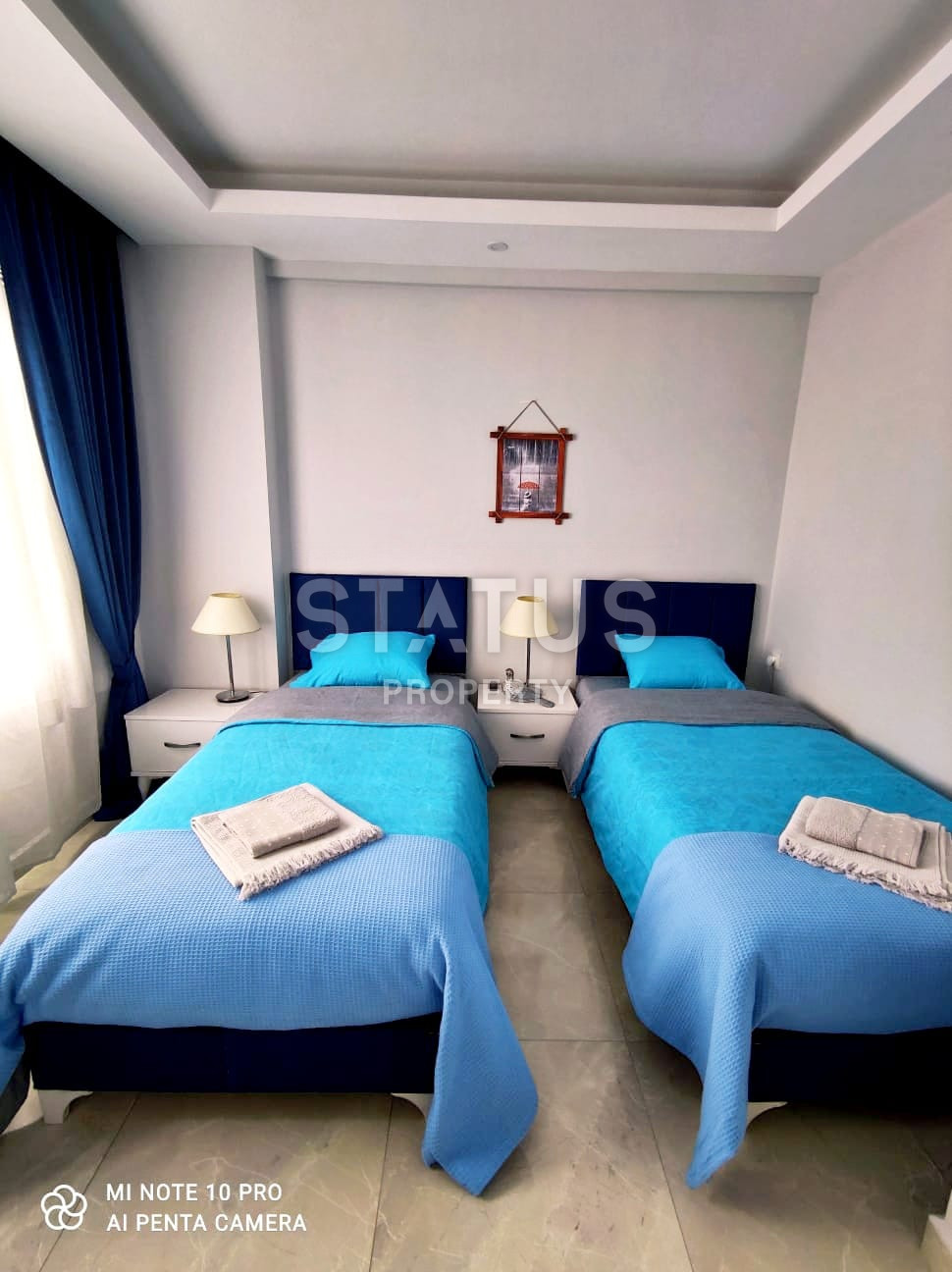 Яркие апартаменты с садом в первой береговой линии в Кестеле. 110м2 фото 9