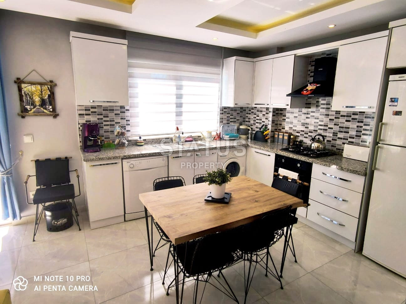 Яркие апартаменты с садом в первой береговой линии в Кестеле. 110м2 фото 16