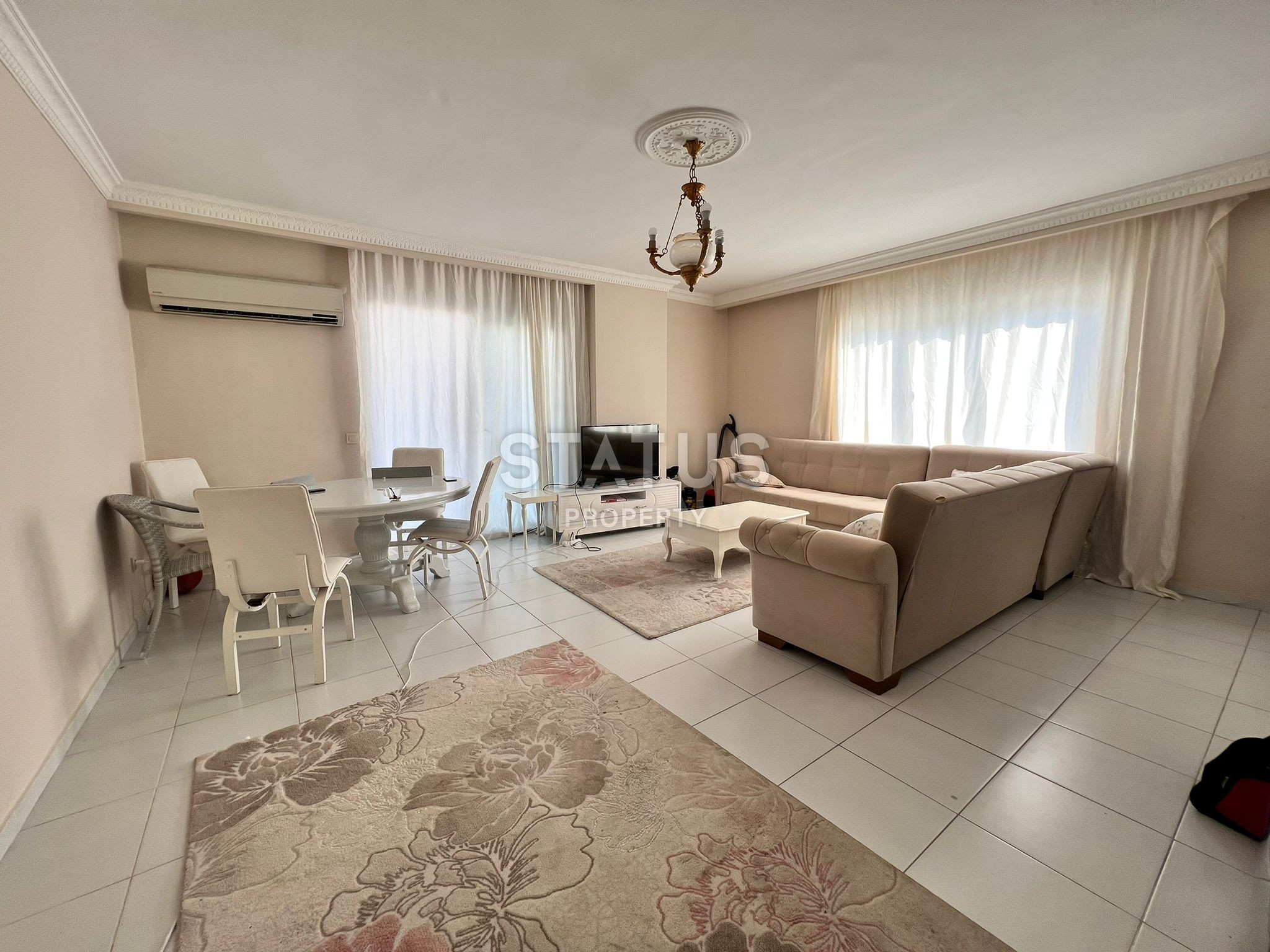 Spacious furnished apartment in Mahmutlar. 115m2 фото 3