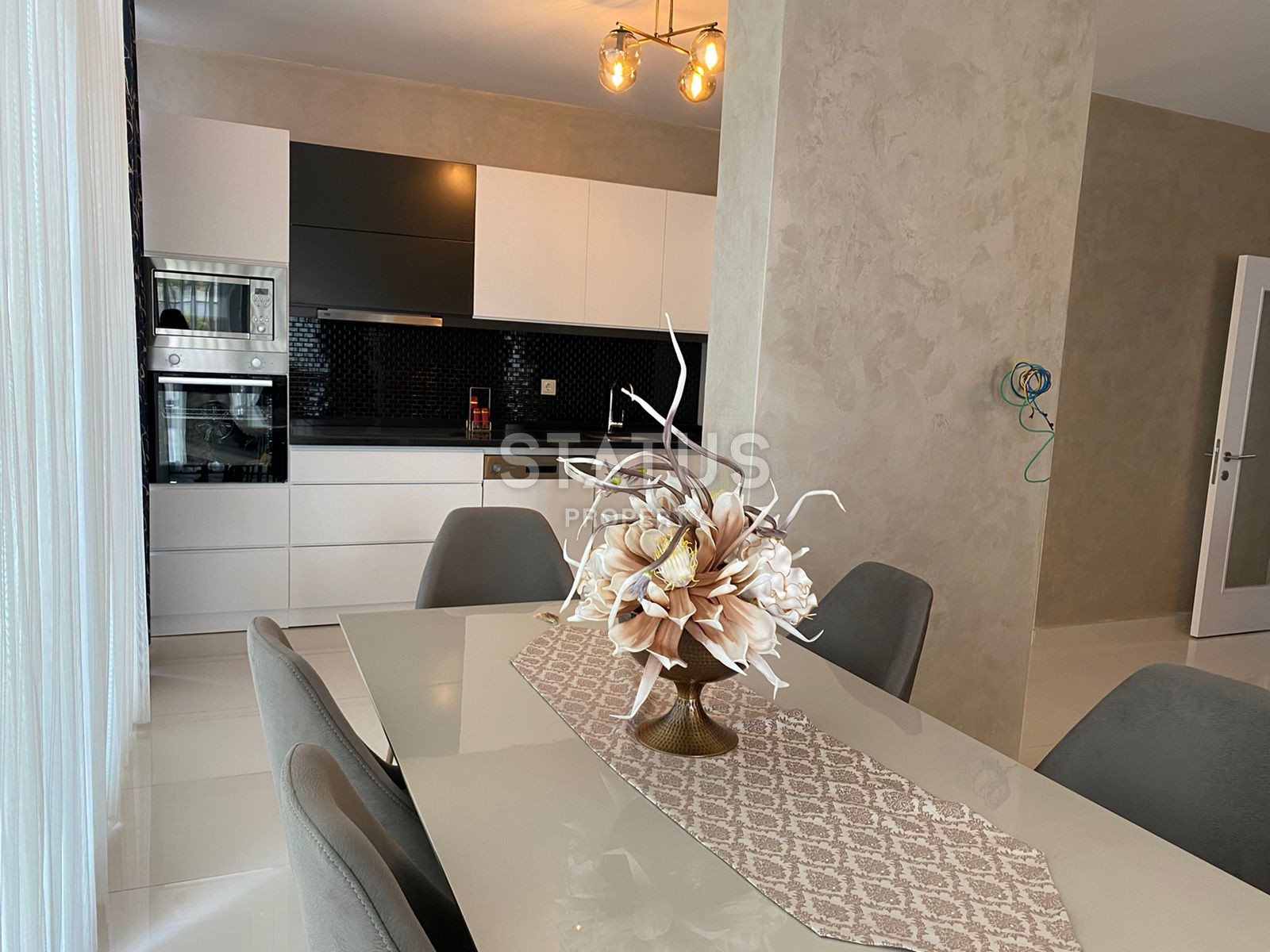 Роскошный дуплекс планировки 3+1, 143 м2 в престижном районе Кестель, Аланья фото 15