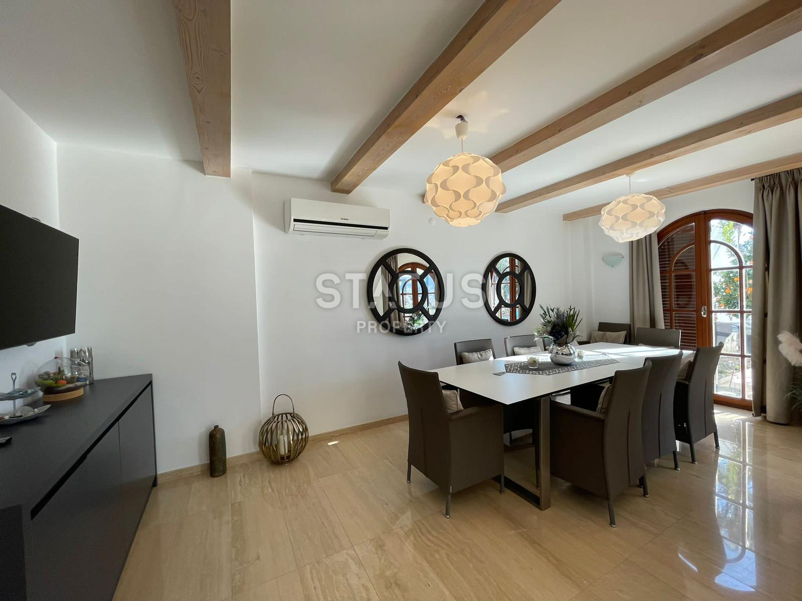 Шикарная вилла с садом 6+2 в районе Бэкташ. 390м2 +590м2 фото 7