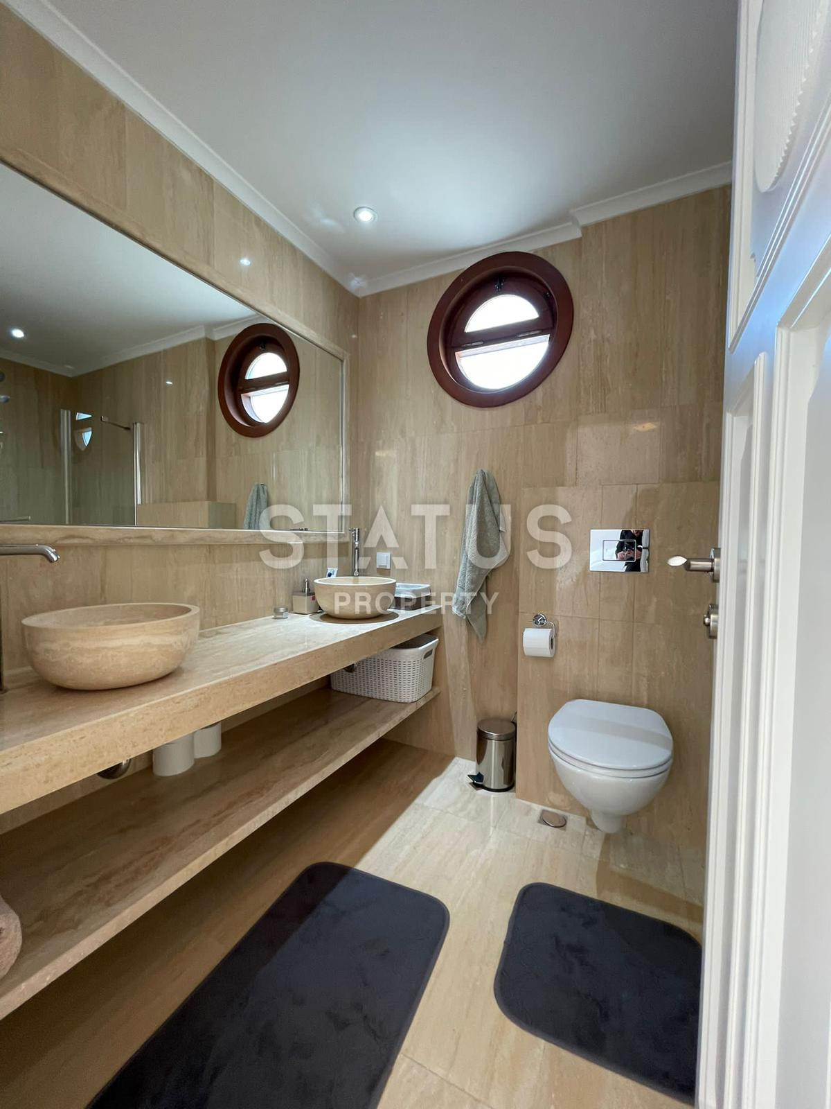 Шикарная вилла с садом 6+2 в районе Бэкташ. 390м2 +590м2 фото 39