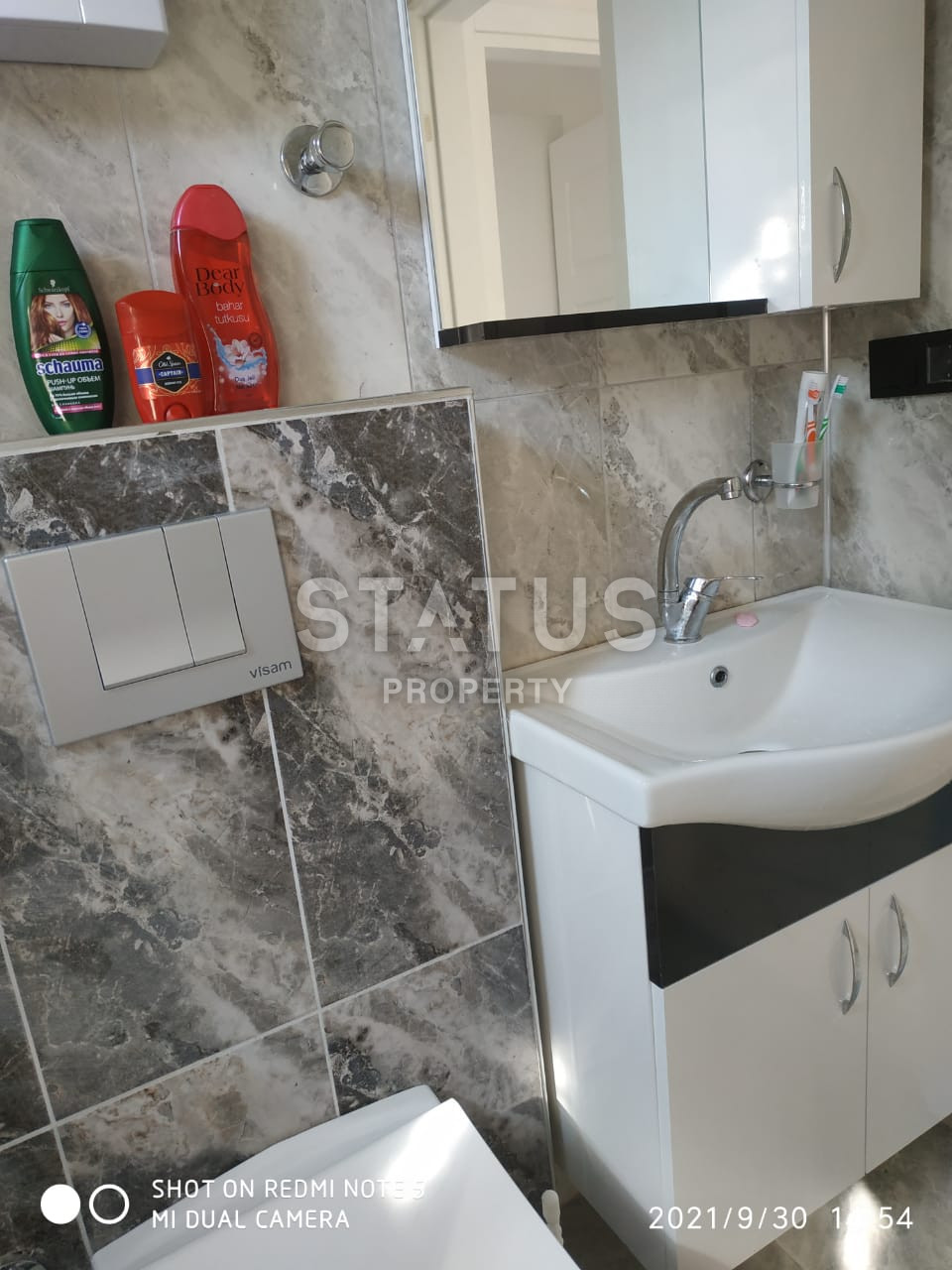 Cozy furnished apartment 1+1 in Oba 50m2 фото 9