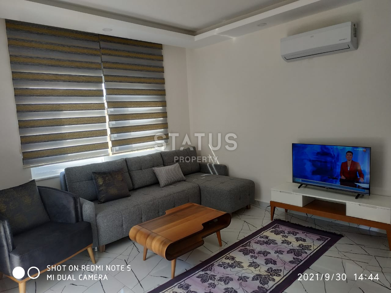 Cozy furnished apartment 1+1 in Oba 50m2 фото 12