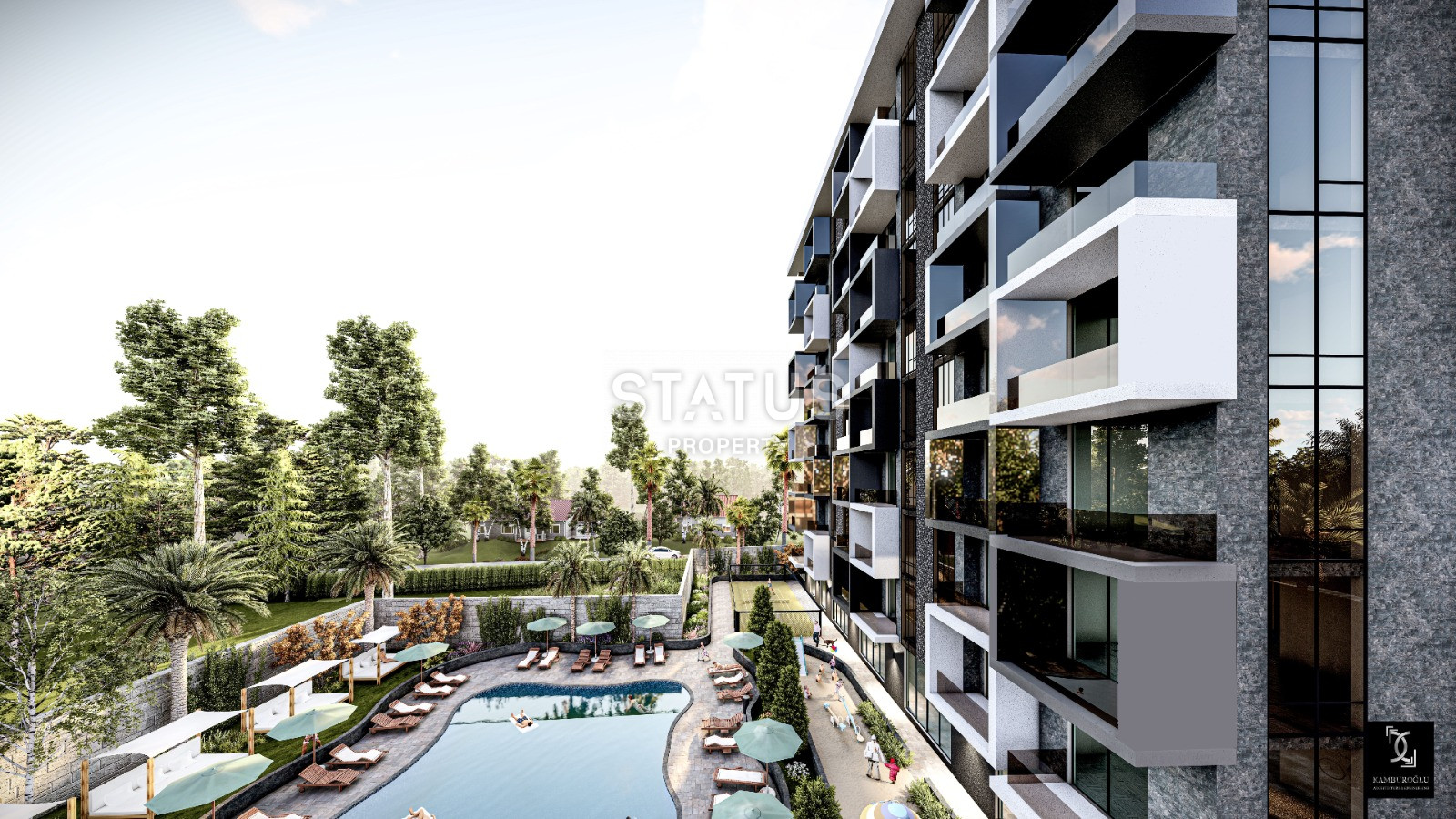 Роскошные апартаменты 1+1, 2+1, 3+1 в Махмутларе фото 3