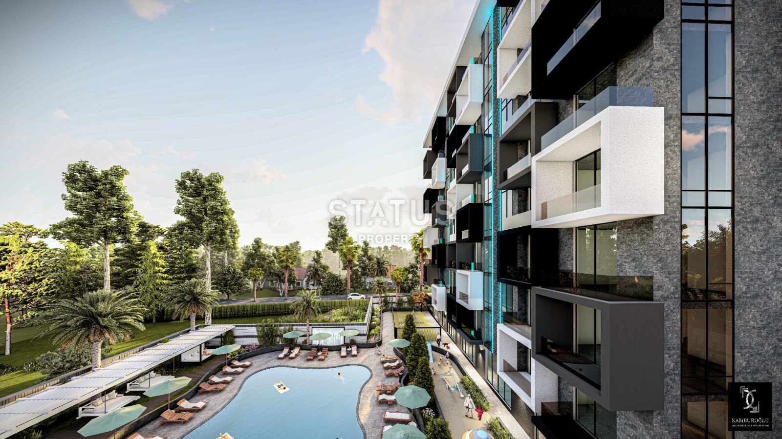 Роскошные апартаменты 1+1, 2+1, 3+1 в Махмутларе фото 17