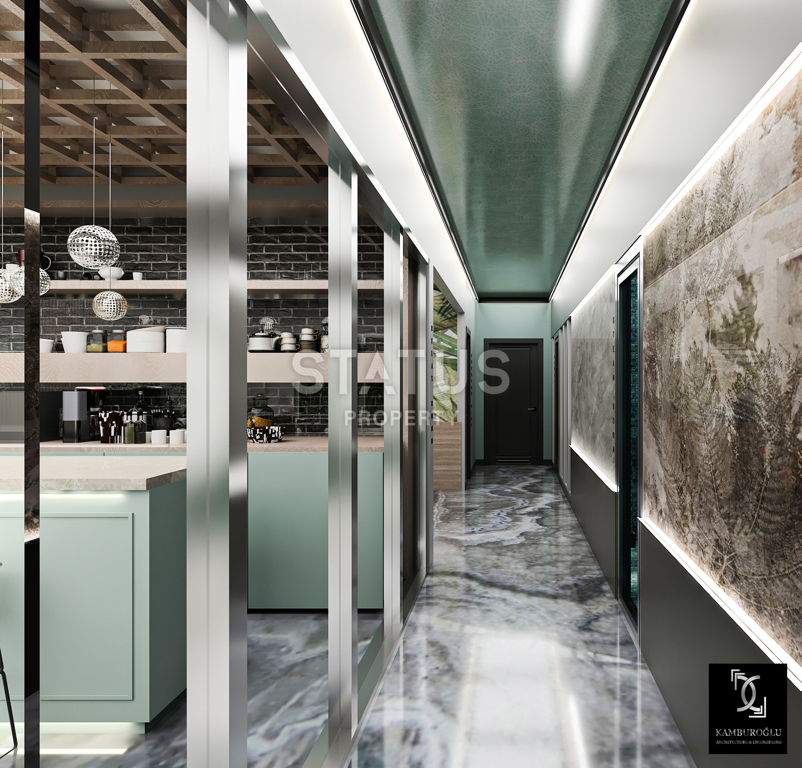 Роскошные апартаменты 1+1, 2+1, 3+1 в Махмутларе фото 21