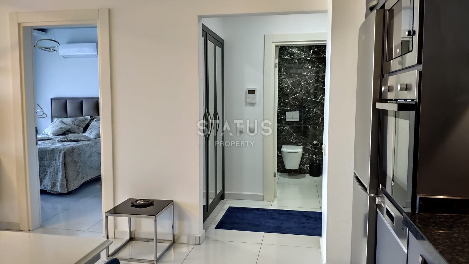 Панорамные апартаменты 1+1 в ЖК премиум класса в Каргыджаке, 65м2 фото 4