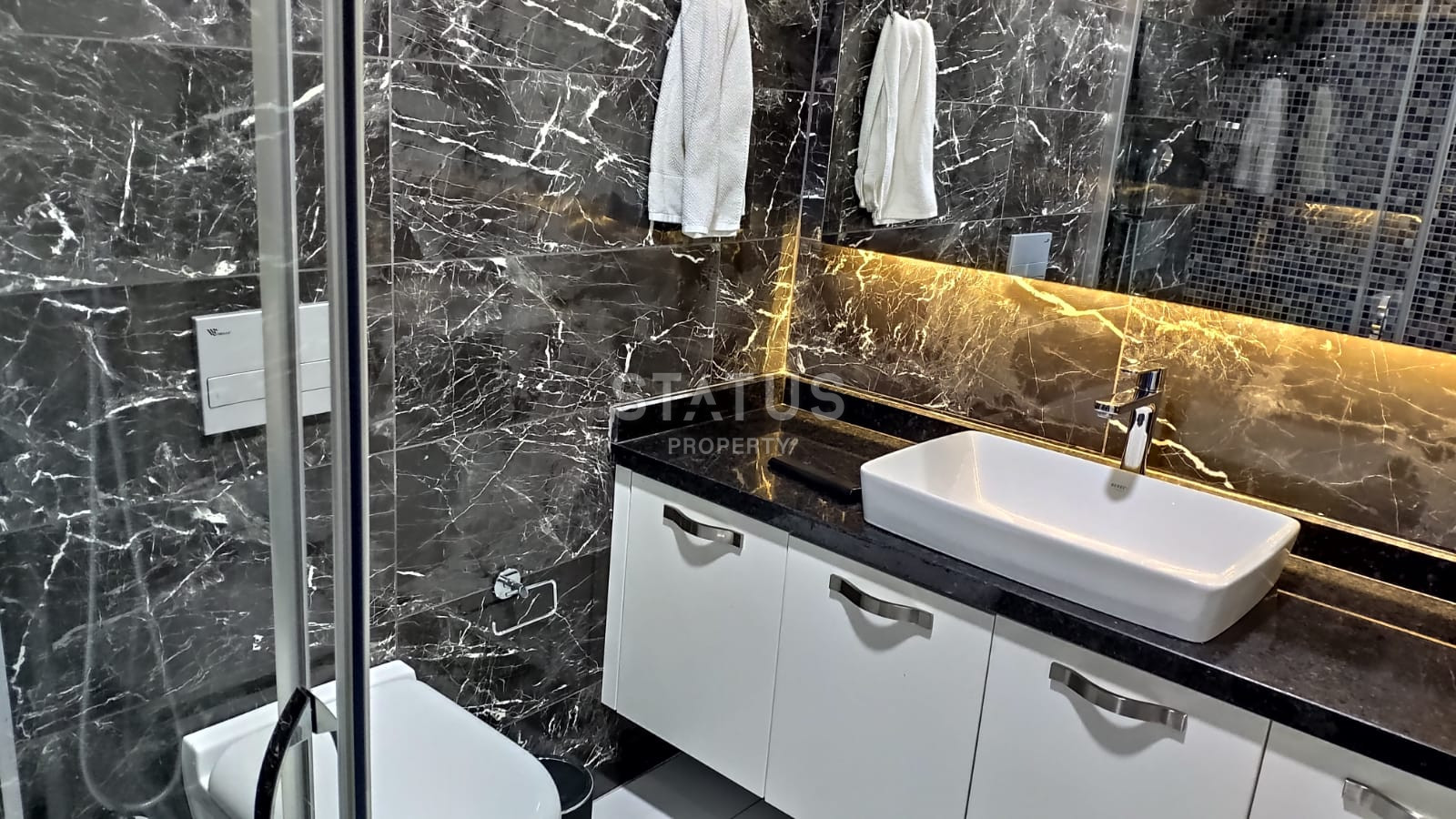 Панорамные апартаменты 1+1 в ЖК премиум класса в Каргыджаке, 65м2 фото 7