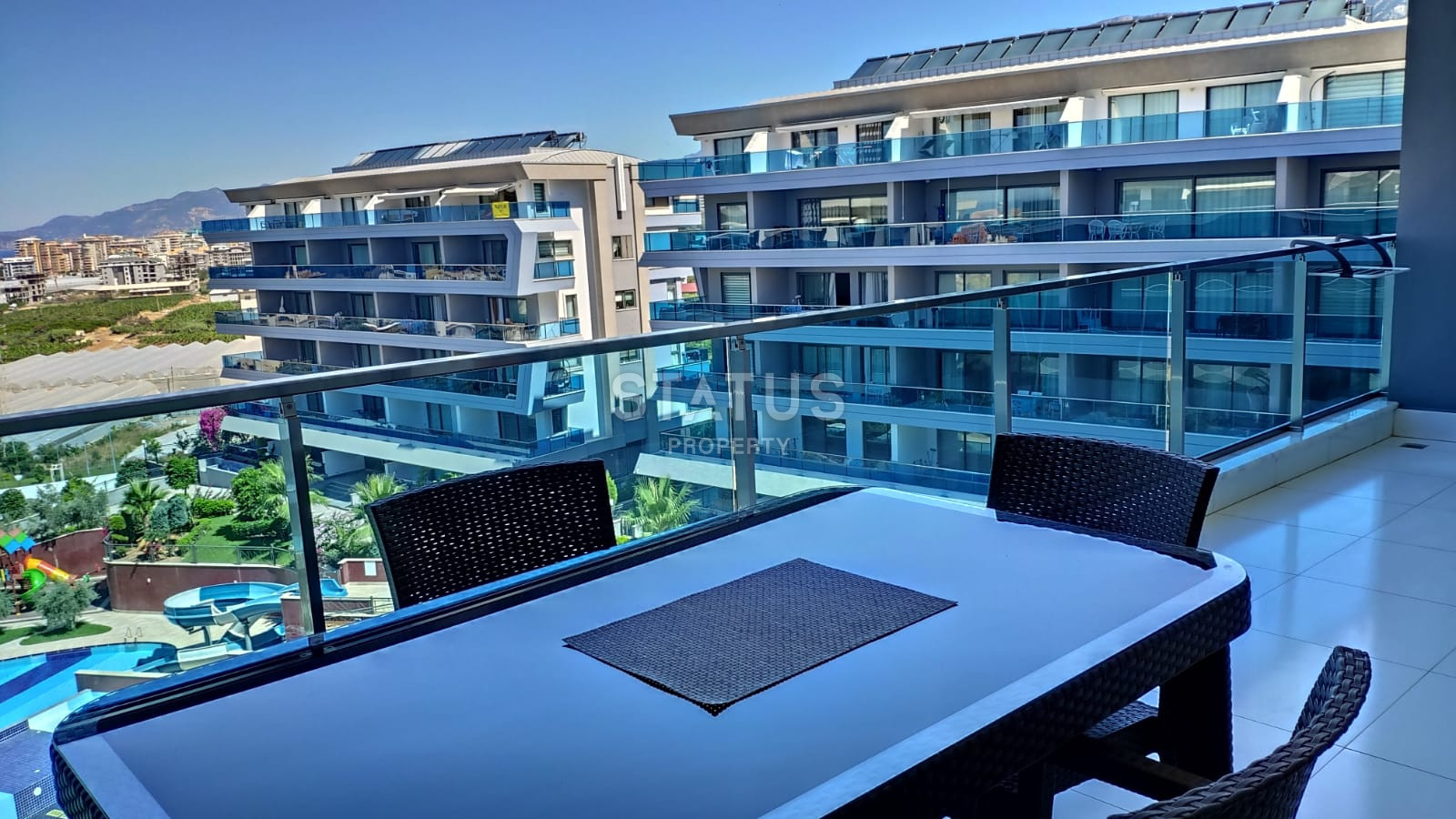 Панорамные апартаменты 1+1 в ЖК премиум класса в Каргыджаке, 65м2 фото 8