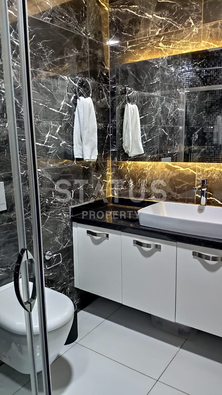 Панорамные апартаменты 1+1 в ЖК премиум класса в Каргыджаке, 65м2 фото 10