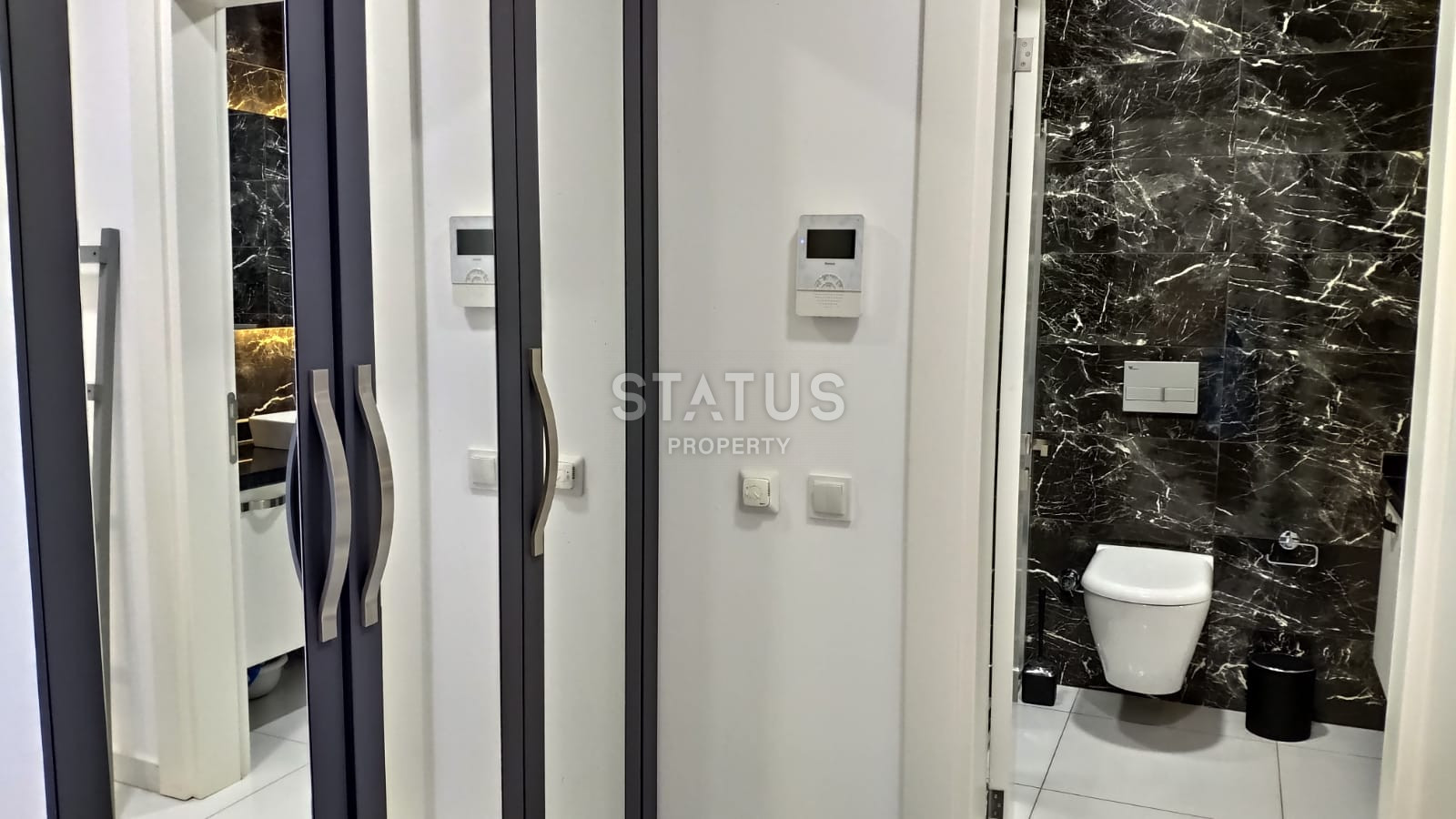 Панорамные апартаменты 1+1 в ЖК премиум класса в Каргыджаке, 65м2 фото 14