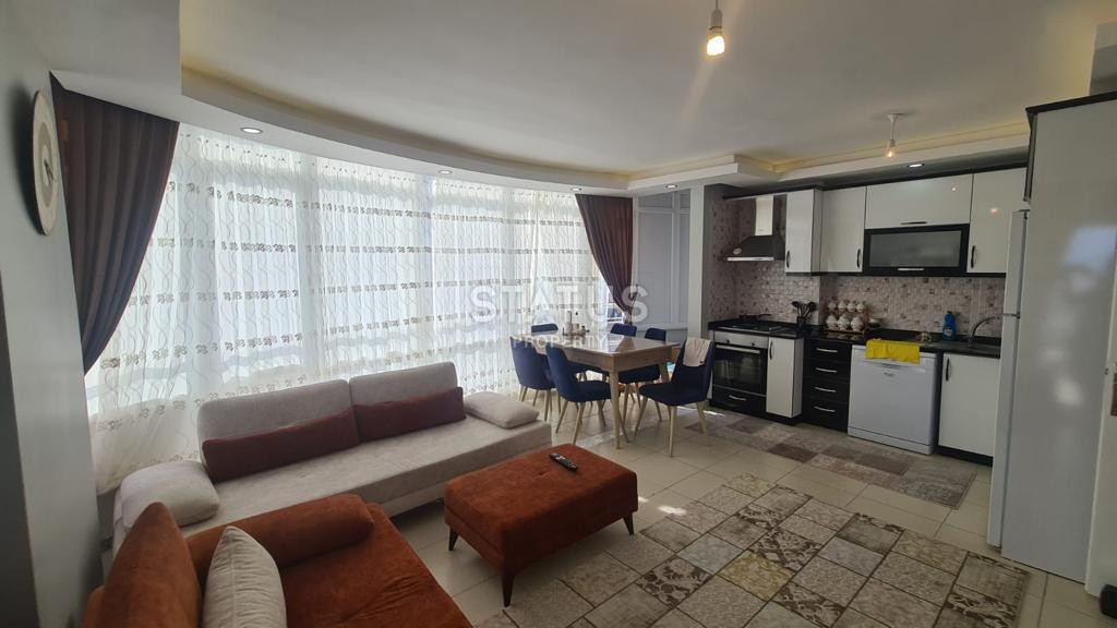 Трёхкомнатная квартира с видом на море в Махмутларе. 100м2 фото 7