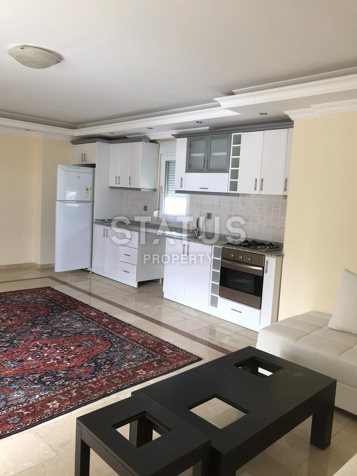 Three-room apartment with direct sea view in Tosmur. 115m2 фото 4